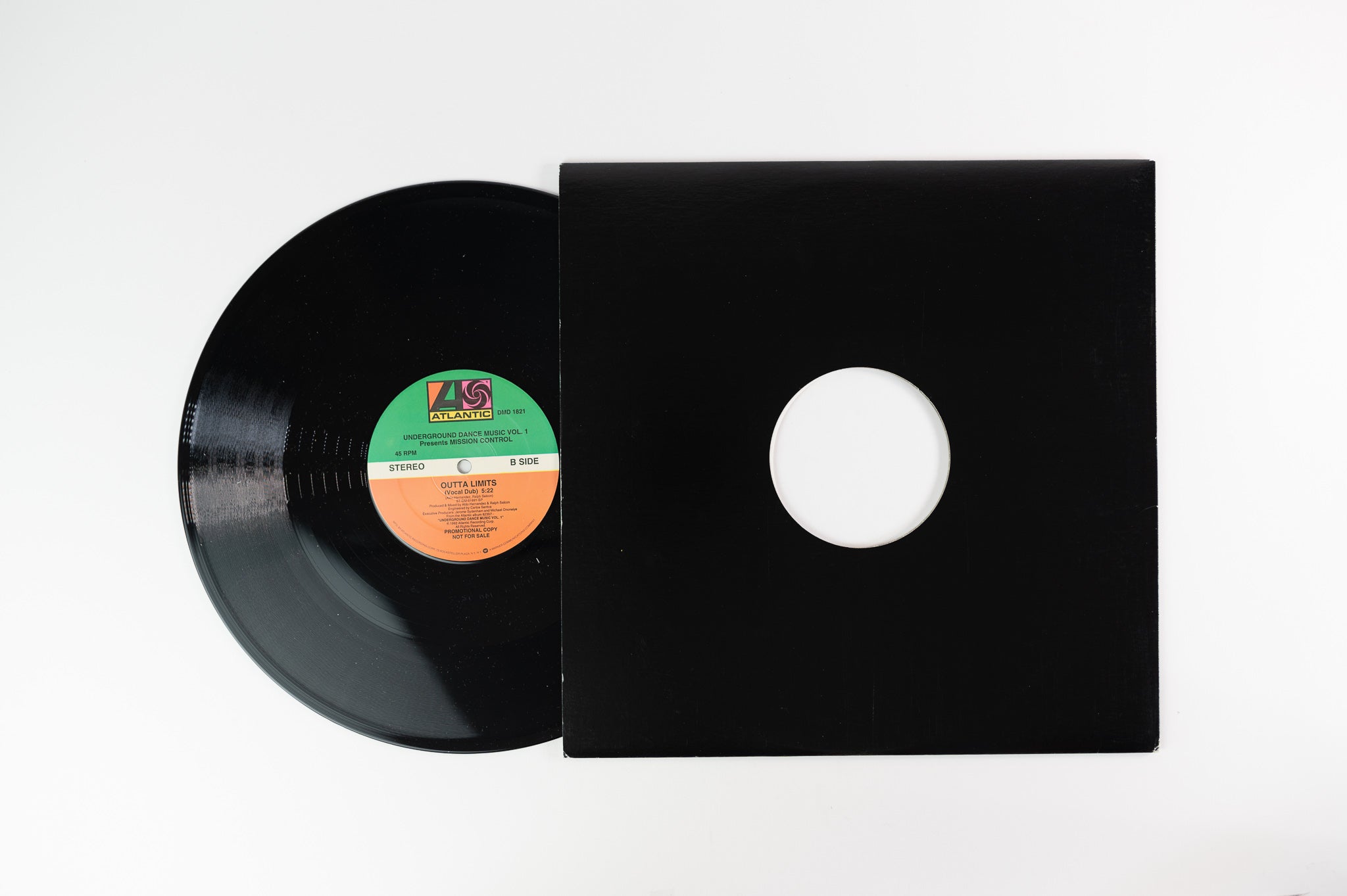 Various Including Mission Control - Outta Limits on Atlantic Promo 12"