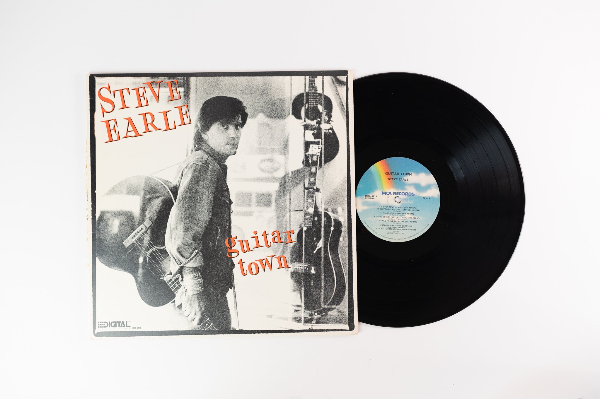 Steve Earle - Guitar Town on MCA