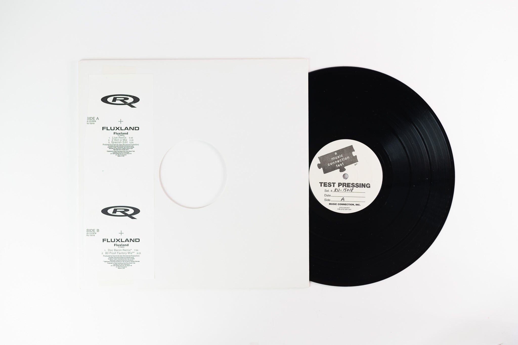 Fluxland - Fluxland Test Pressing