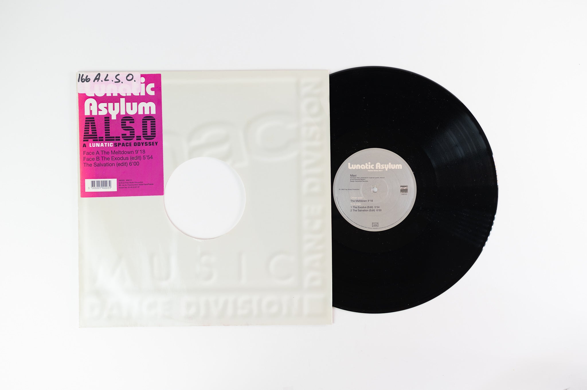 Lunatic Asylum - Techno Sucks Vol 2 - A.L.S.O on FNAC Music 12"