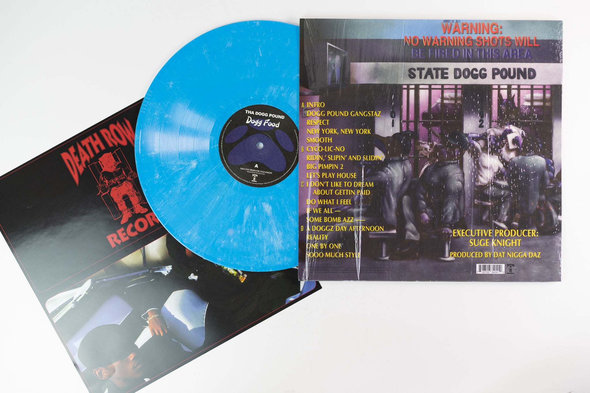 Tha Dogg Pound - Dogg Food on Death Row Limited Oceana Blue Vinyl Reissue