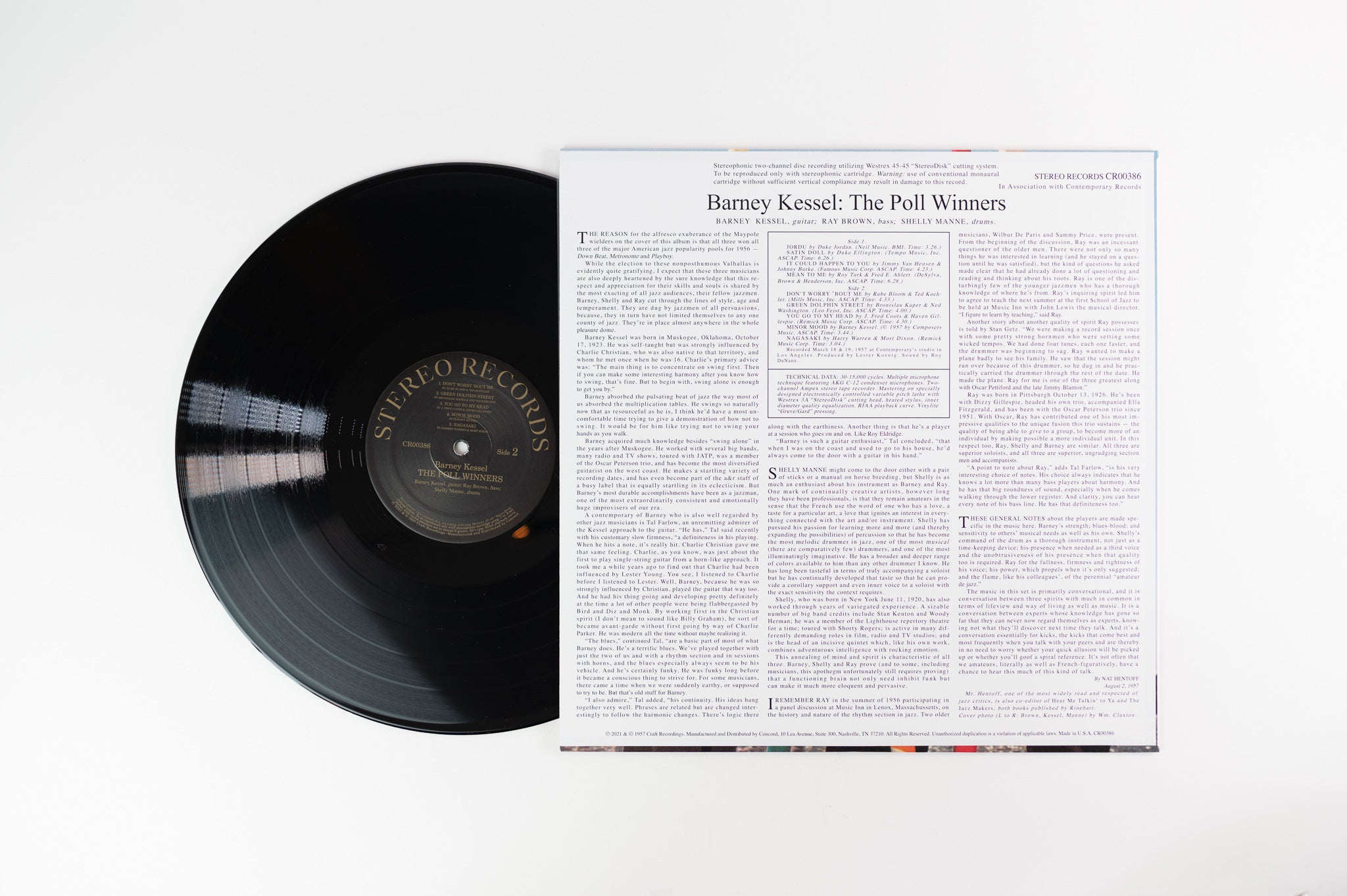 The Poll Winners - The Poll Winners on Contemporary Acoustic Sounds Series 180 Gram Reissue