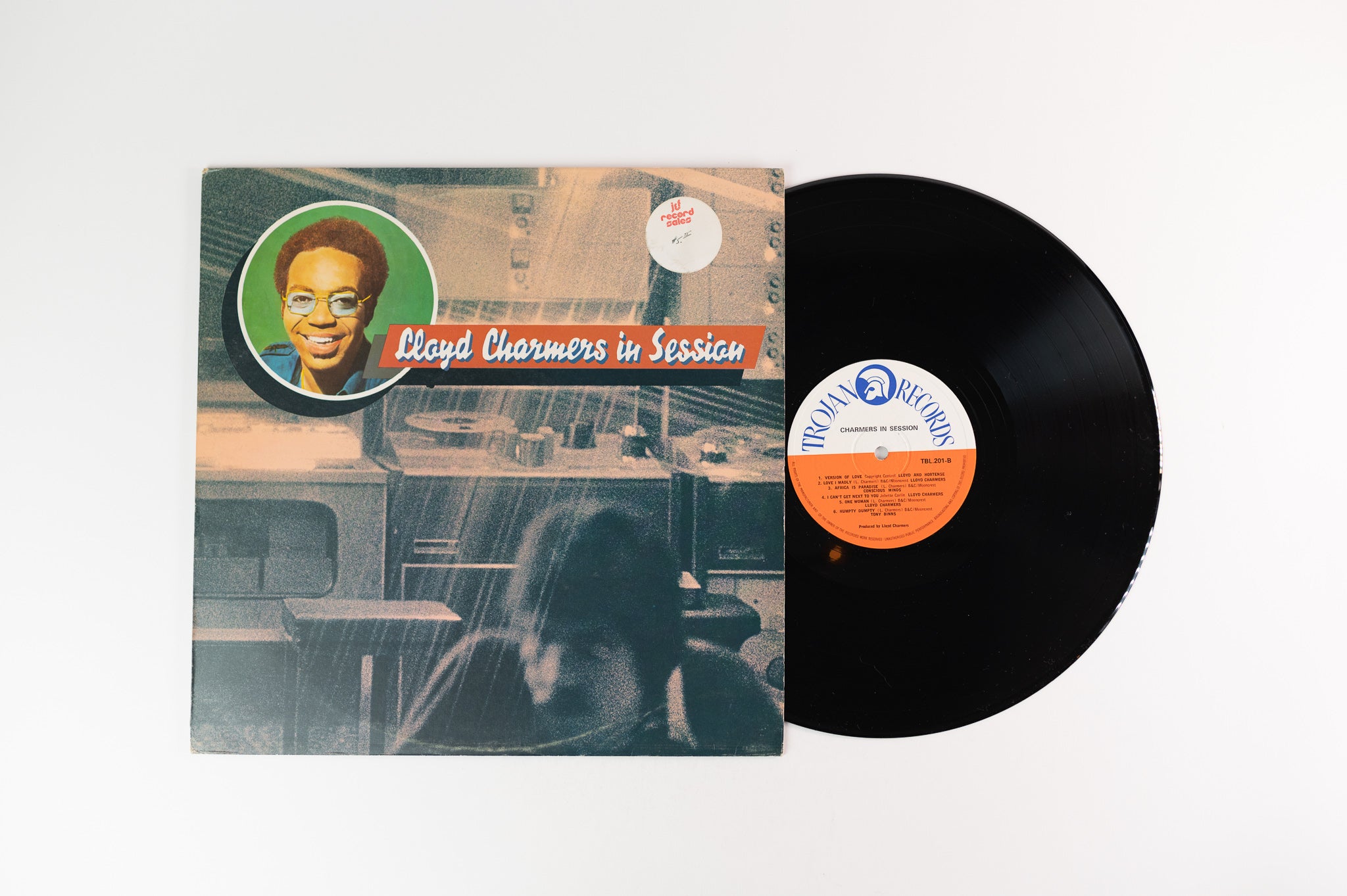 Lloyd Charmers - In Session on Trojan Records - UK pressing
