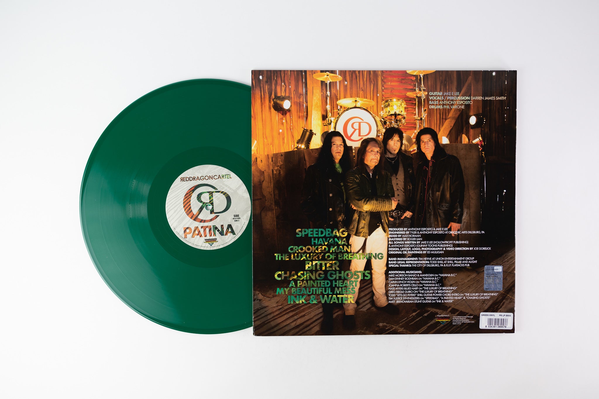 Red Dragon Cartel - Patina on Frontiers Music SRL Green Vinyl