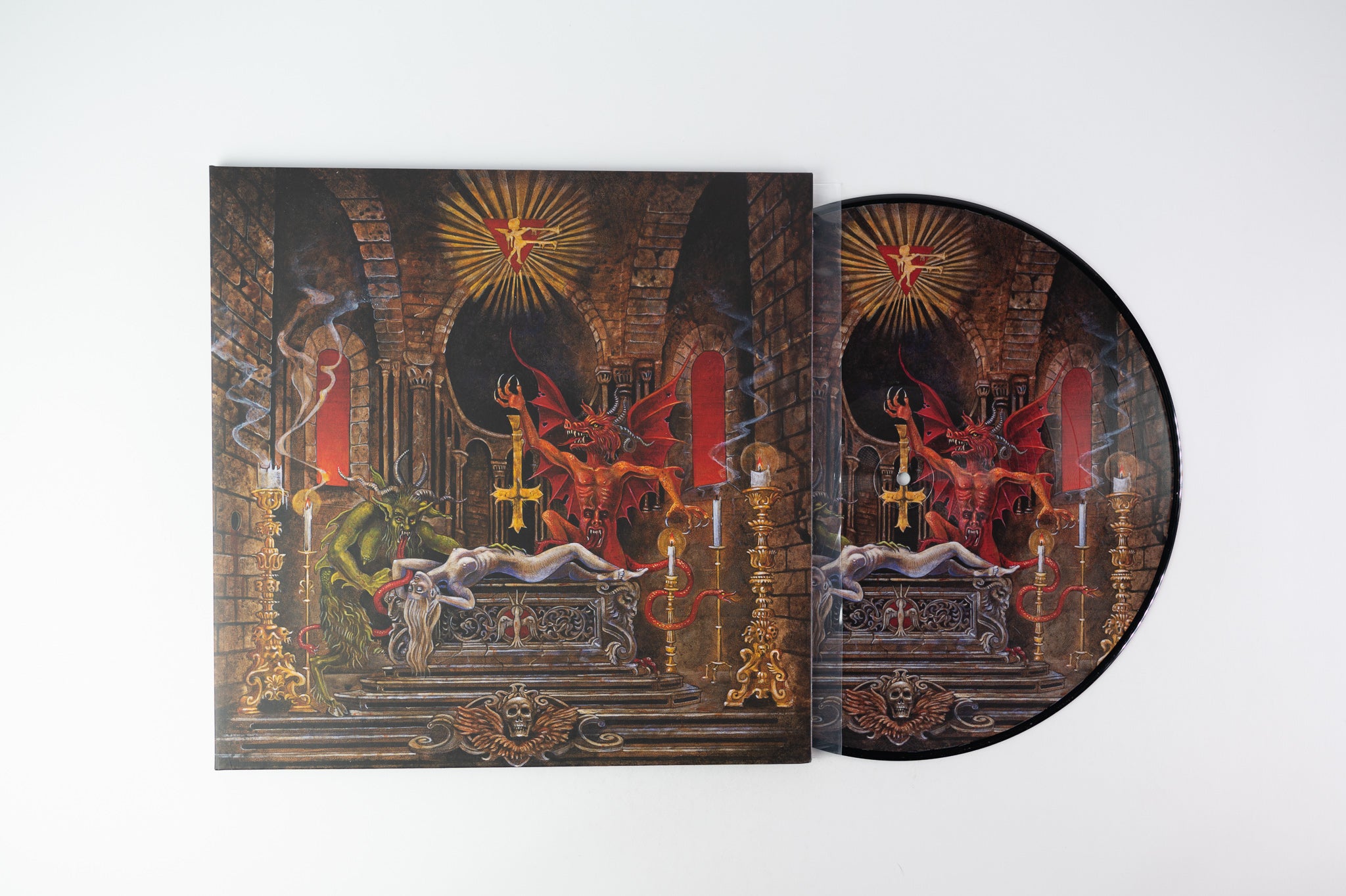 Profanatica - Thy Kingdom Cum on Hells Headbangers Limited Picture Disc