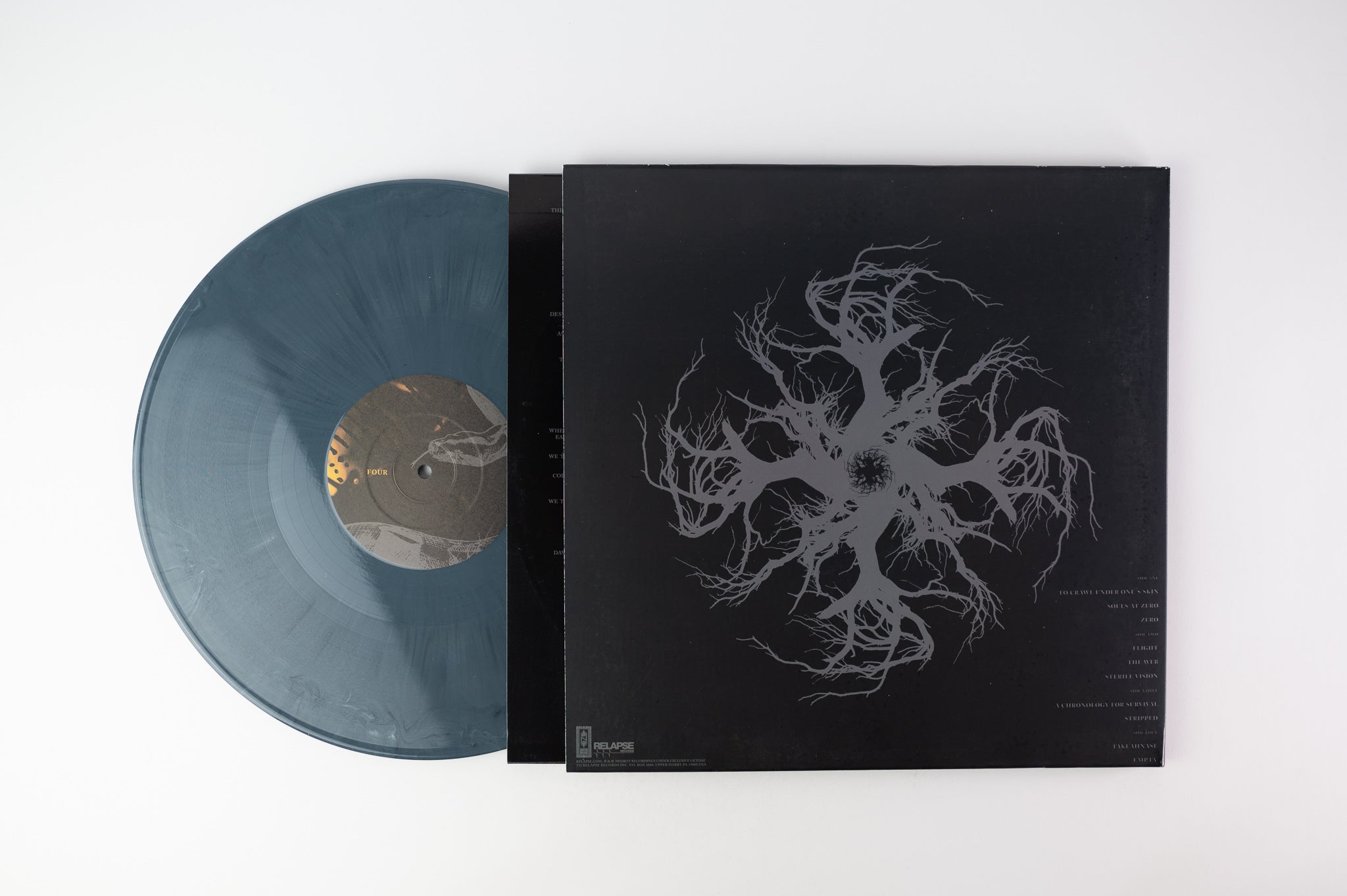 Neurosis - Souls At Zero on Relapse Neurot Grey Vinyl Reissue