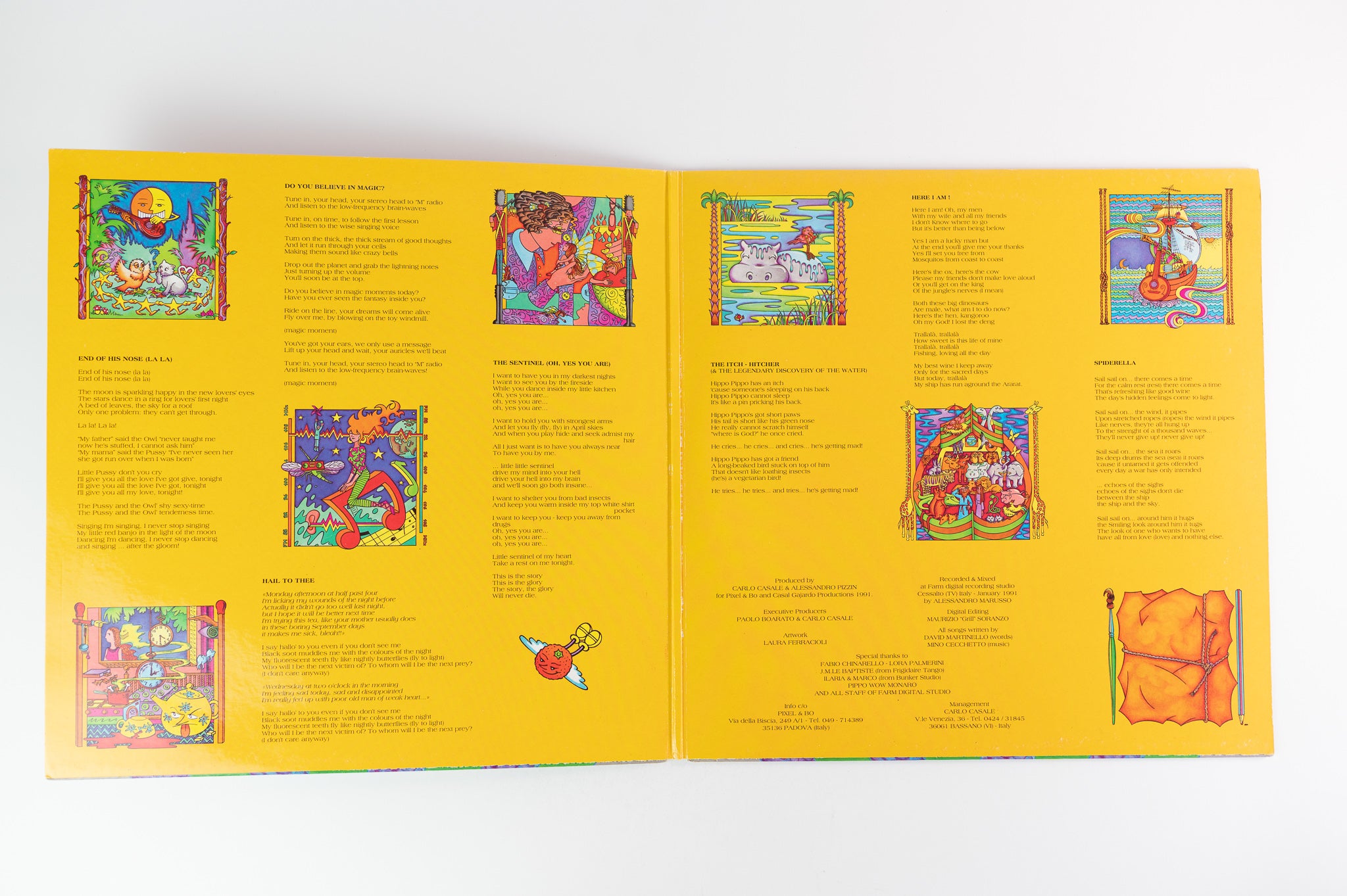 Alice In Sexland - Alice In Sexland on Casal Gajardo Records - Italian Pressiny