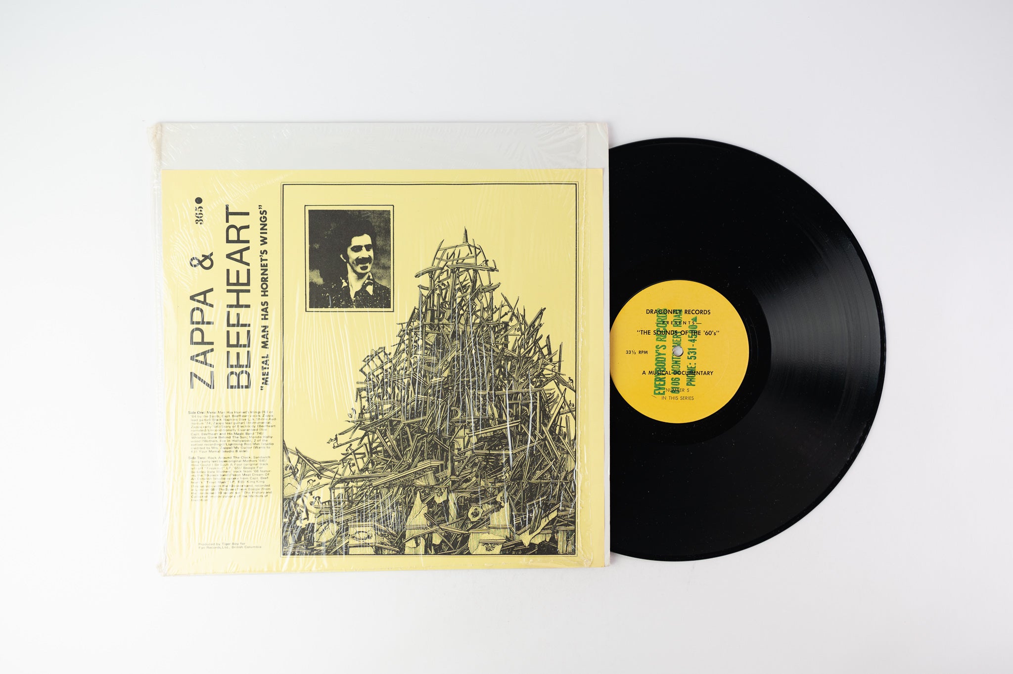 Frank Zappa - Metal Man Has Hornet's Wings on Dragonfly Unofficial Release