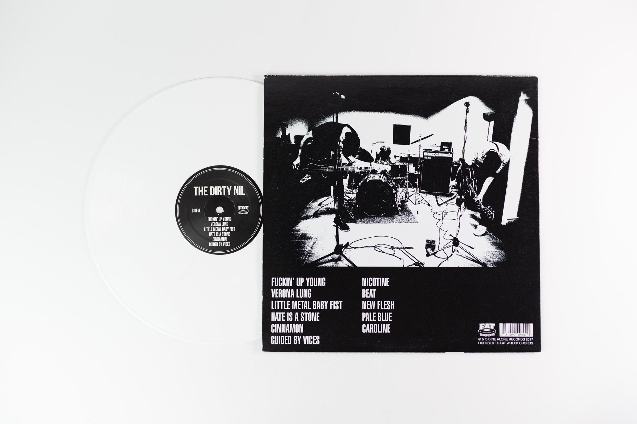 The Dirty Nil - Minimum R&B on Fat Wreck Chords - White Vinyl