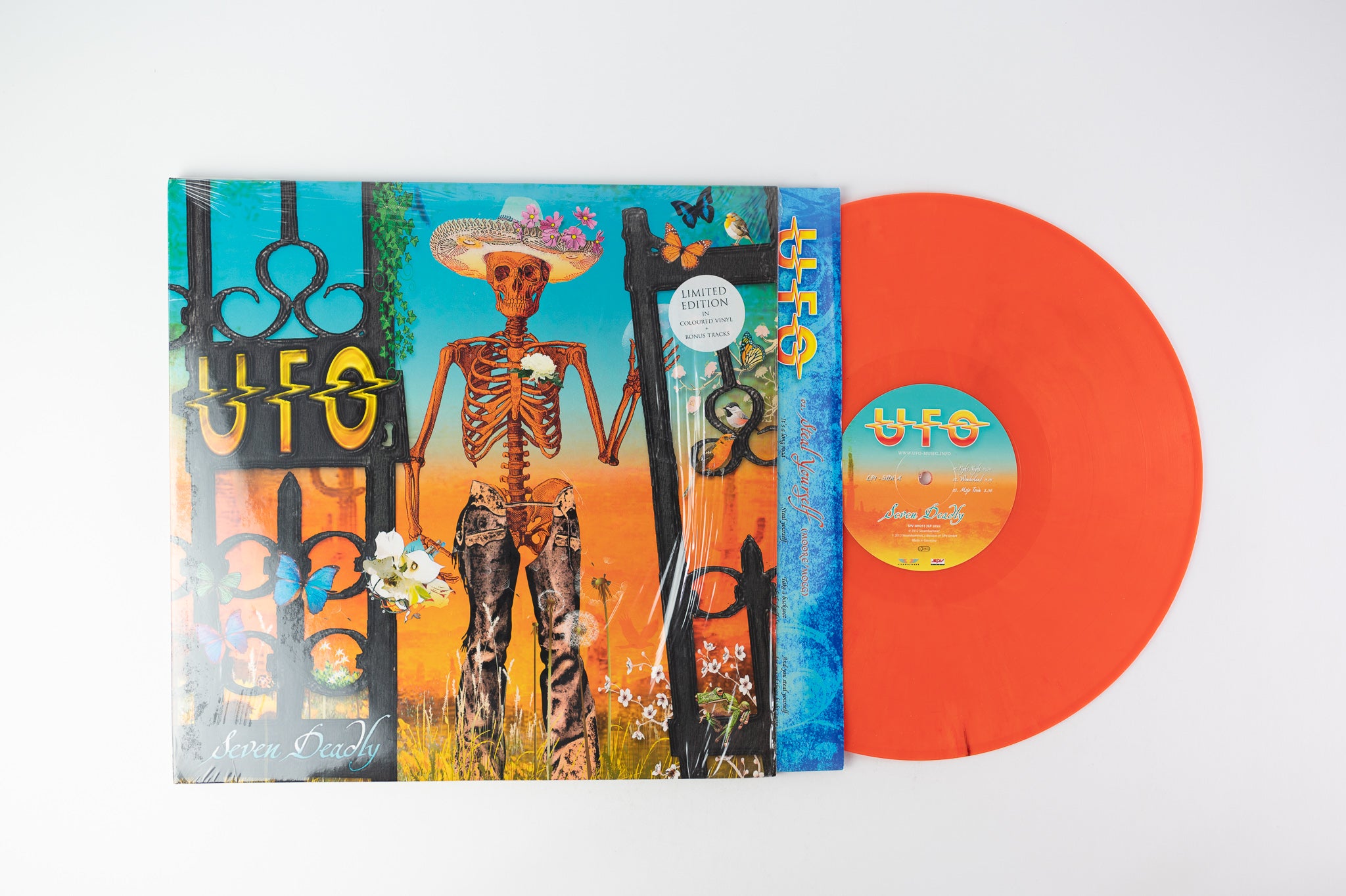 UFO - Seven Deadly on Steamhammer Limited Orange German Pressing
