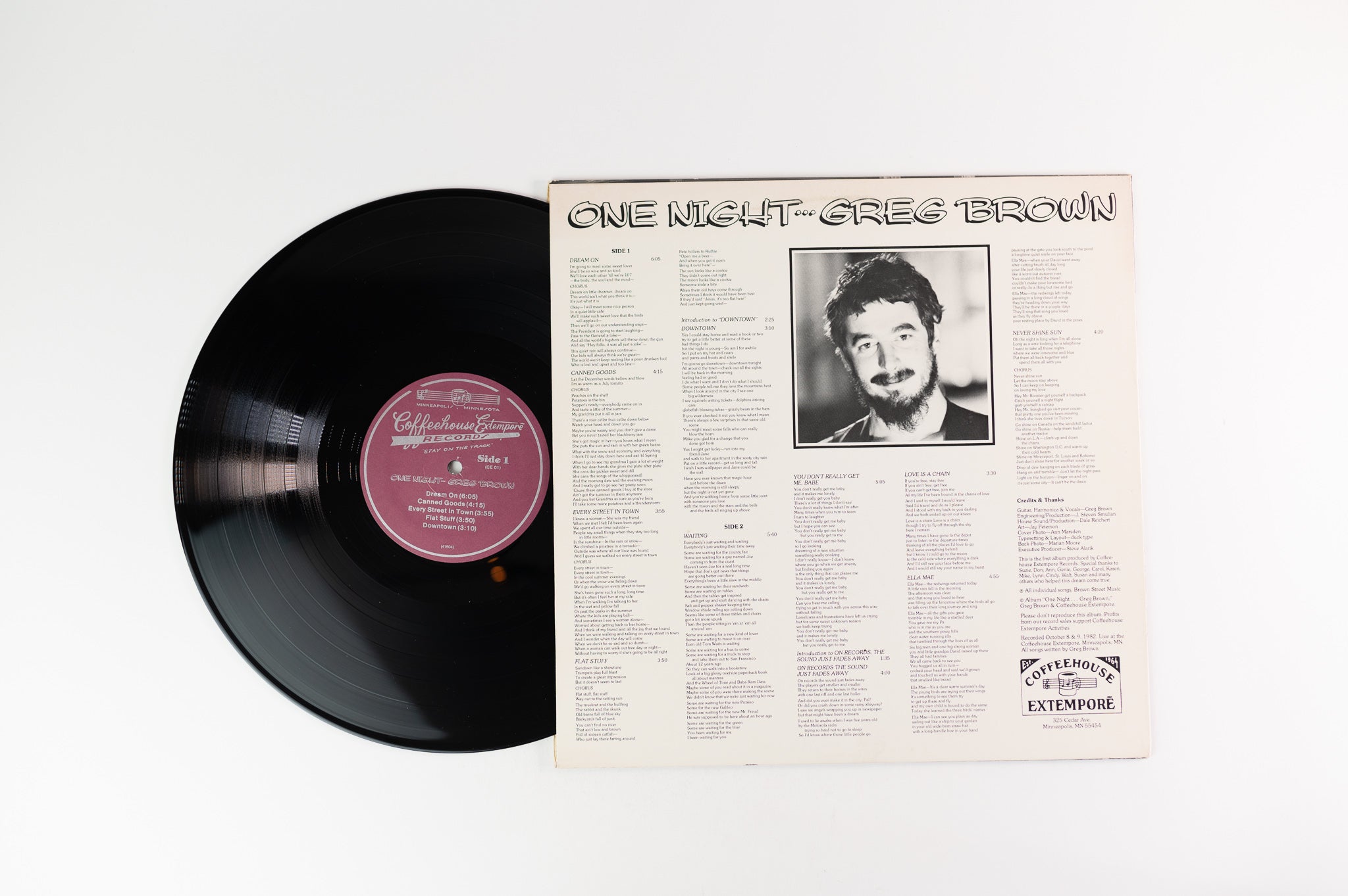 Greg Brown - One Night . . . on Coffeehouse Extempore