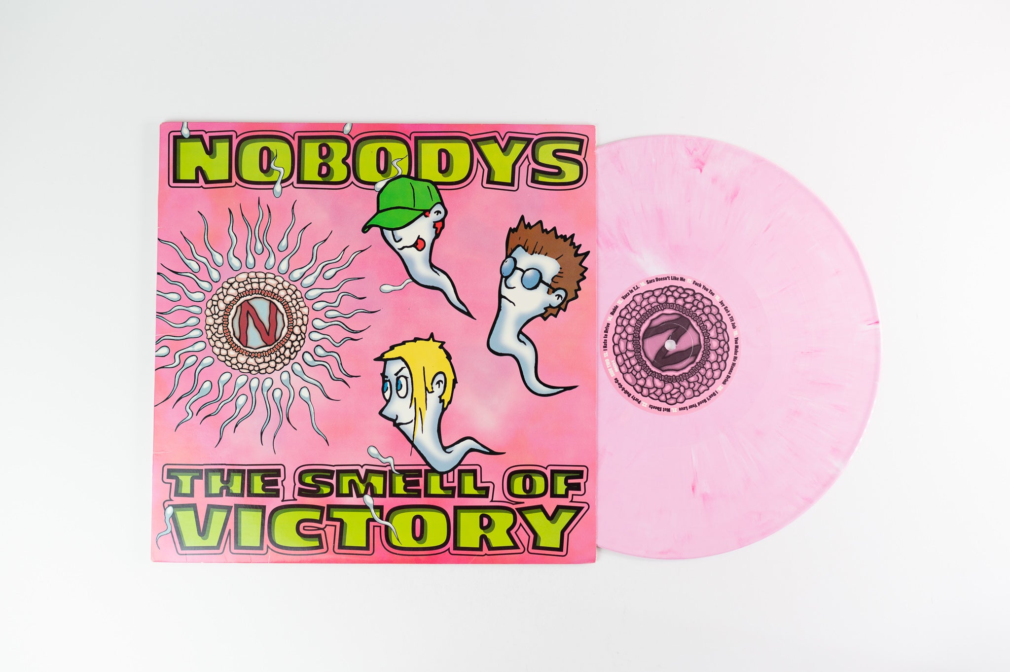 Nobodys - The Smell Of Victory on Hopeless Records - Pink Vinyl