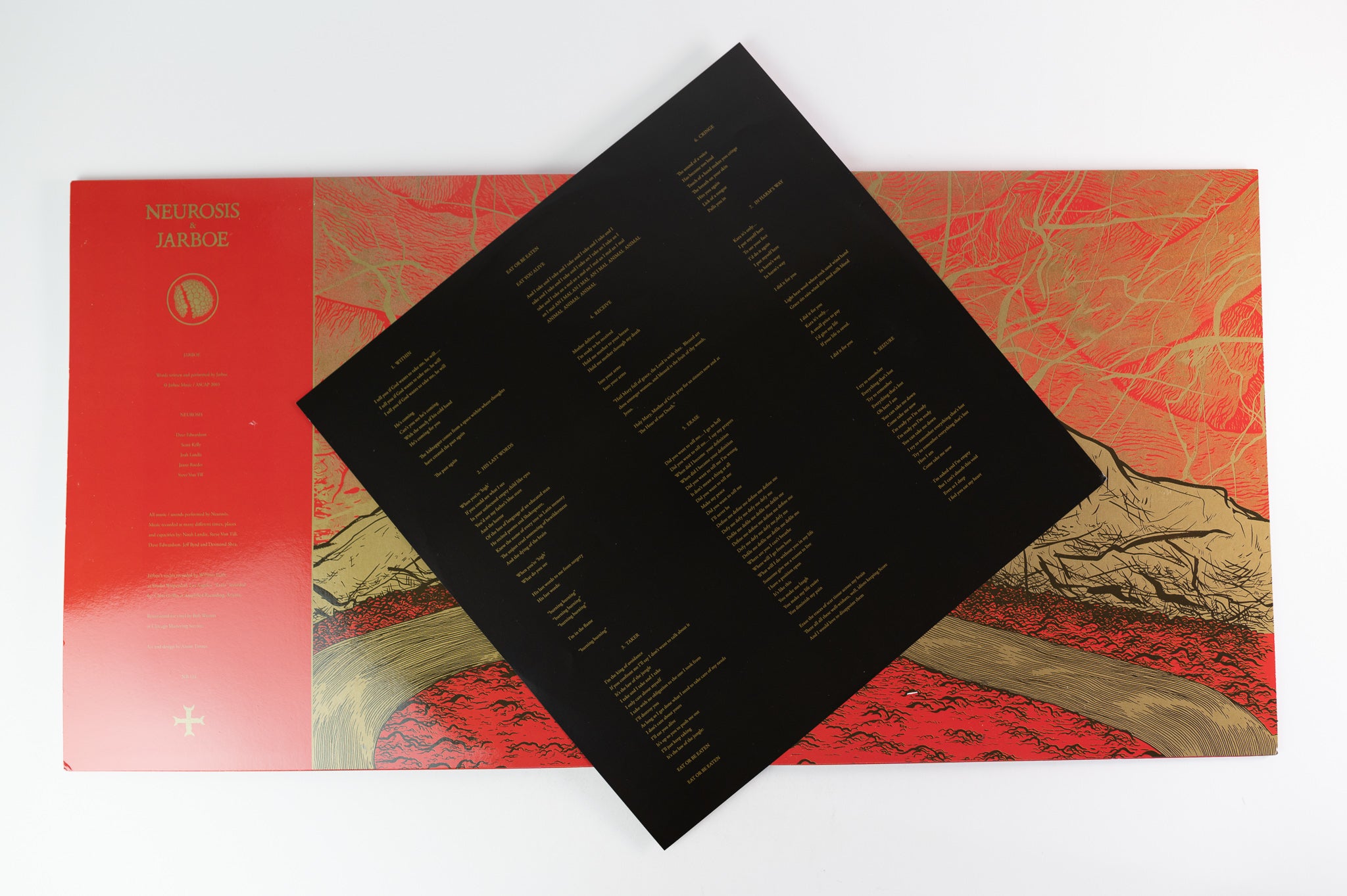 Neurosis - Neurosis & Jarboe on Neurot Recordings - Silver / Black Vinyl