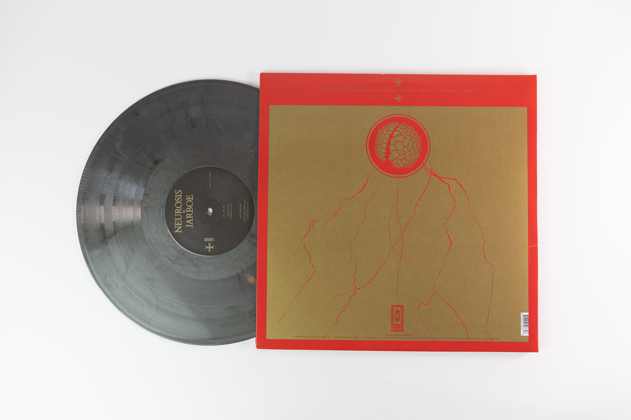 Neurosis - Neurosis & Jarboe on Neurot Recordings - Silver / Black Vinyl