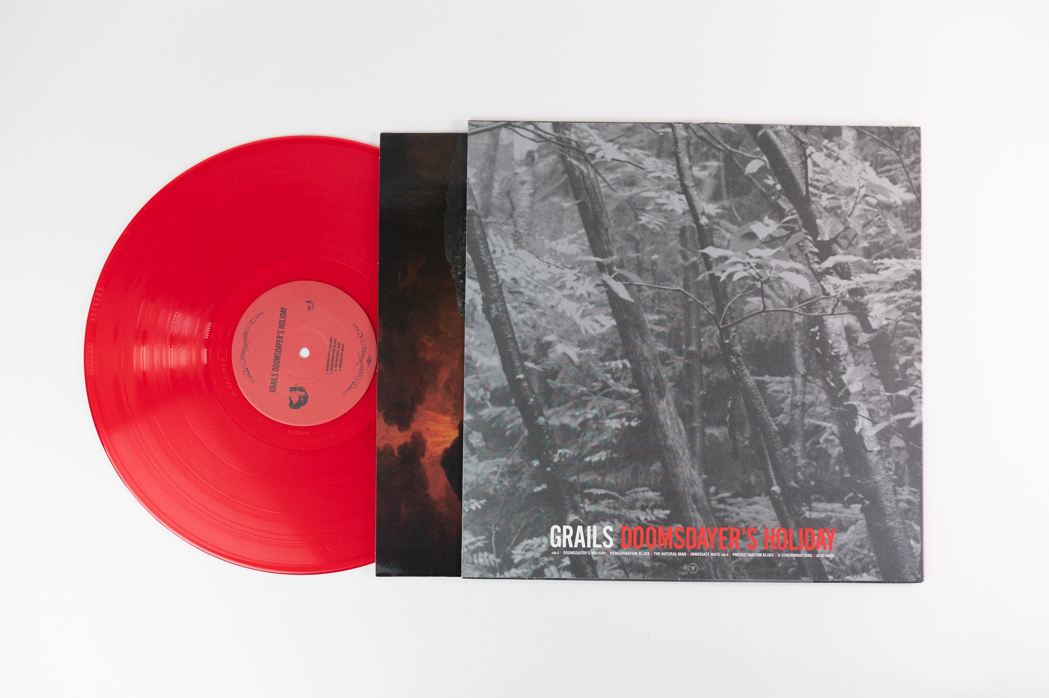 Grails - Doomsdayer's Holiday on Temporary Residence Limited - Red Vinyl