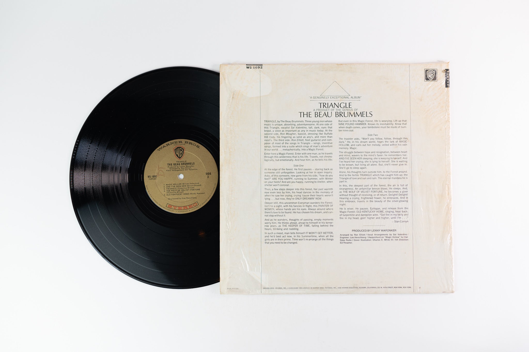The Beau Brummels - Triangle on Warner Bros. Records
