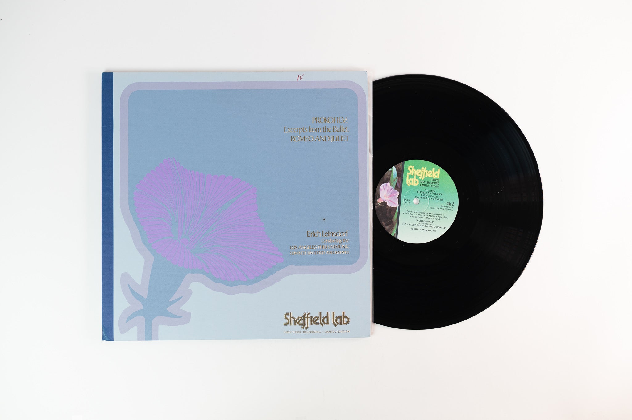 Sergei Prokofiev - Romeo And Juliet: Ballet Excerpts on Sheffield Lab - Direct-to-disc