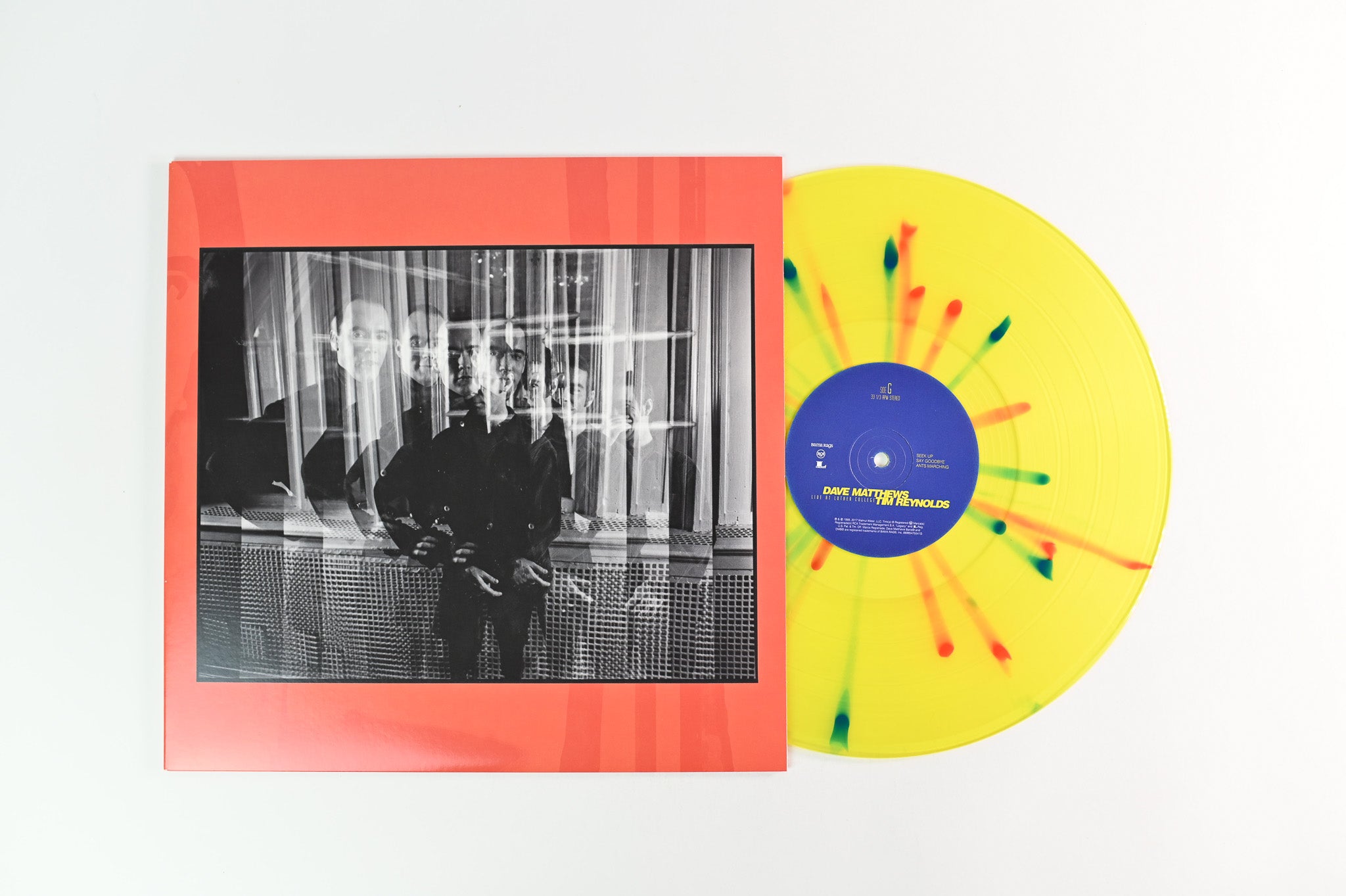 Dave Matthews & Tim Reynolds - Live At Luther College on Bama Rags Ltd RSD Splatter Reissue
