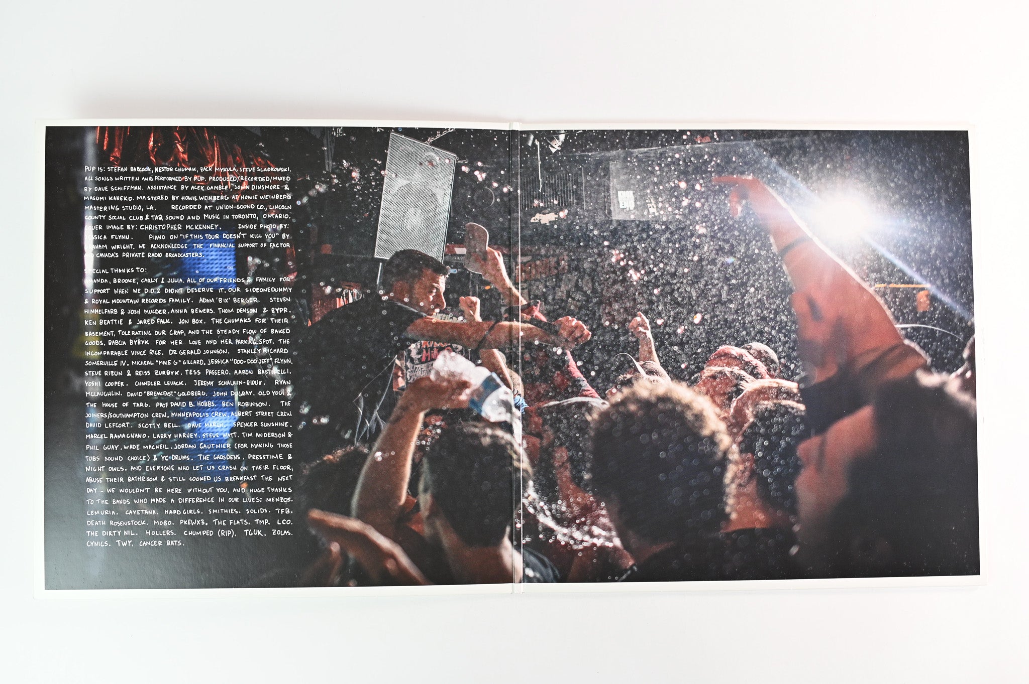 Pup - The Dream Is Over on SideOneDummy Clear / Red Splatter