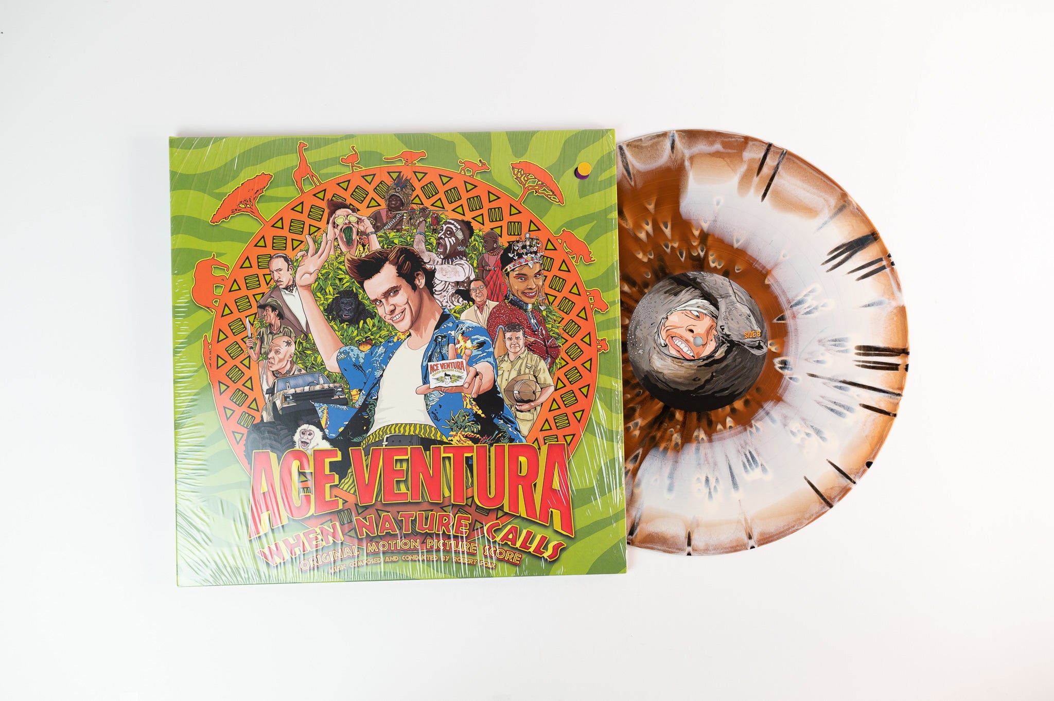 Various - Ace Ventura: When Nature Calls (Original Soundtrack) on Enjoy The Ride Records - "Guano Bowl" Colored Vinyl