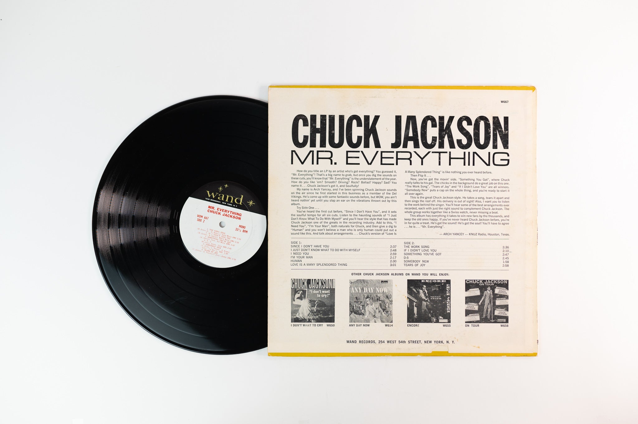 Chuck Jackson - Mr. Everything on Wand