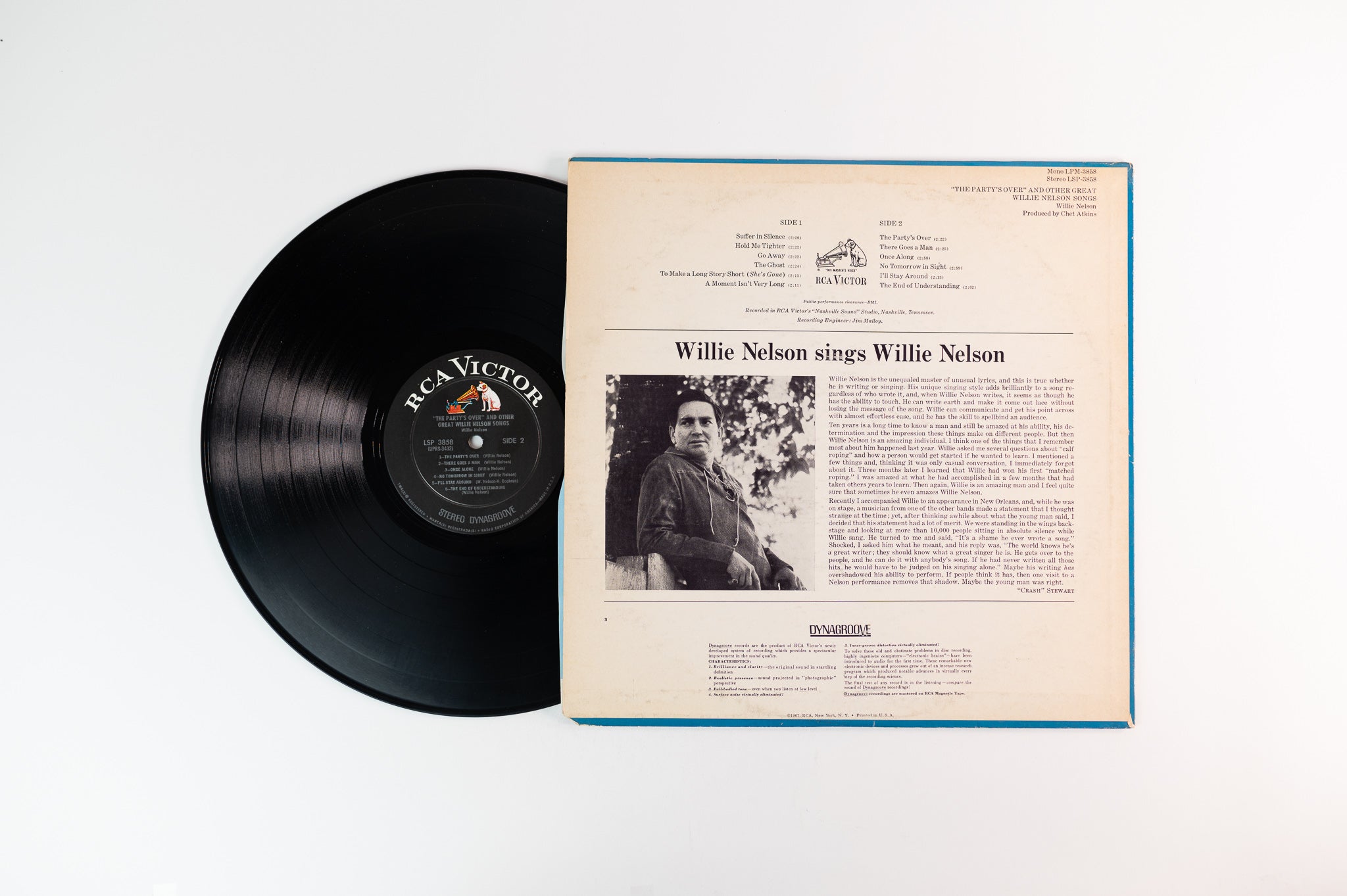 Willie Nelson - The Party's Over on RCA Victor
