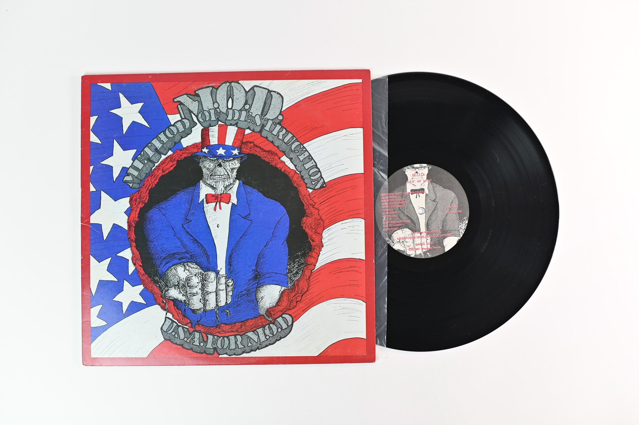 Method Of Destruction - U.S.A. For M.O.D. on Caroline Megaforce