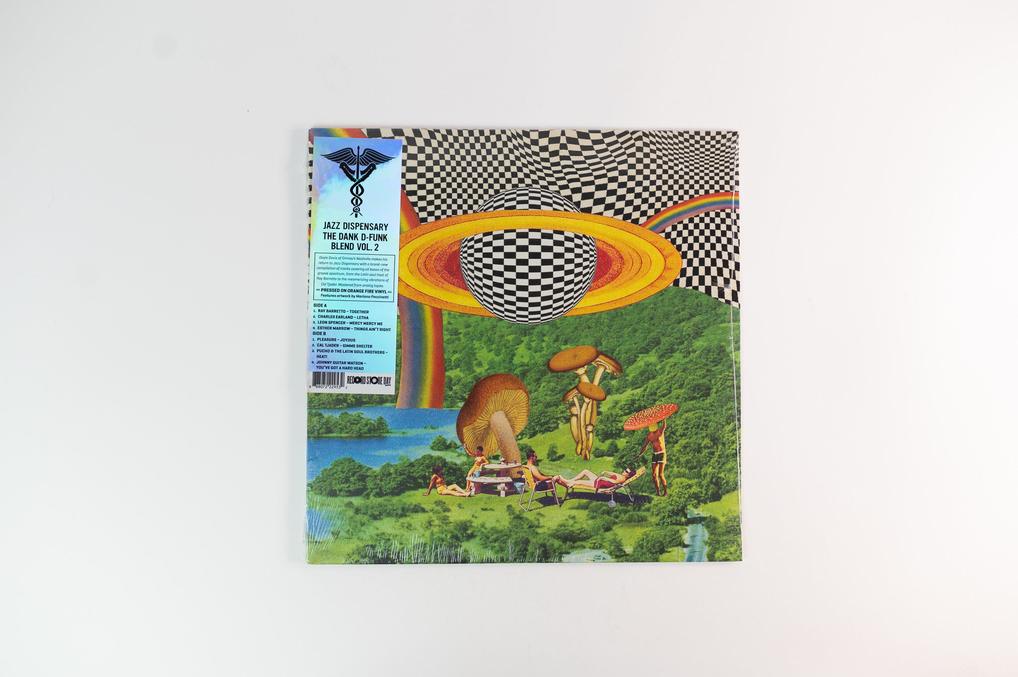 Various - Jazz Dispensary: The Dank D-Funk Blend Vol. 2 Ltd RSD 2021 Orange Fire Vinyl Sealed