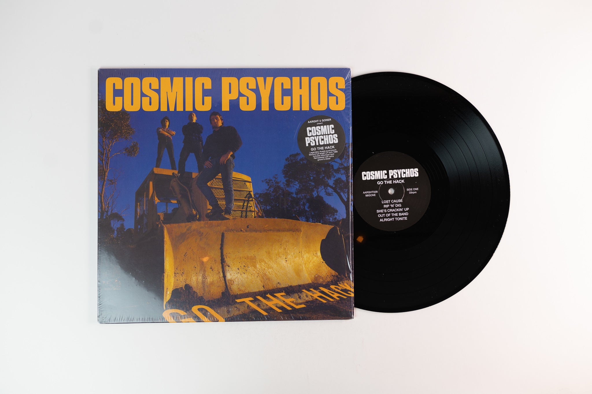 Cosmic Psychos - Go The Hack on Aarght! Goner Reissue