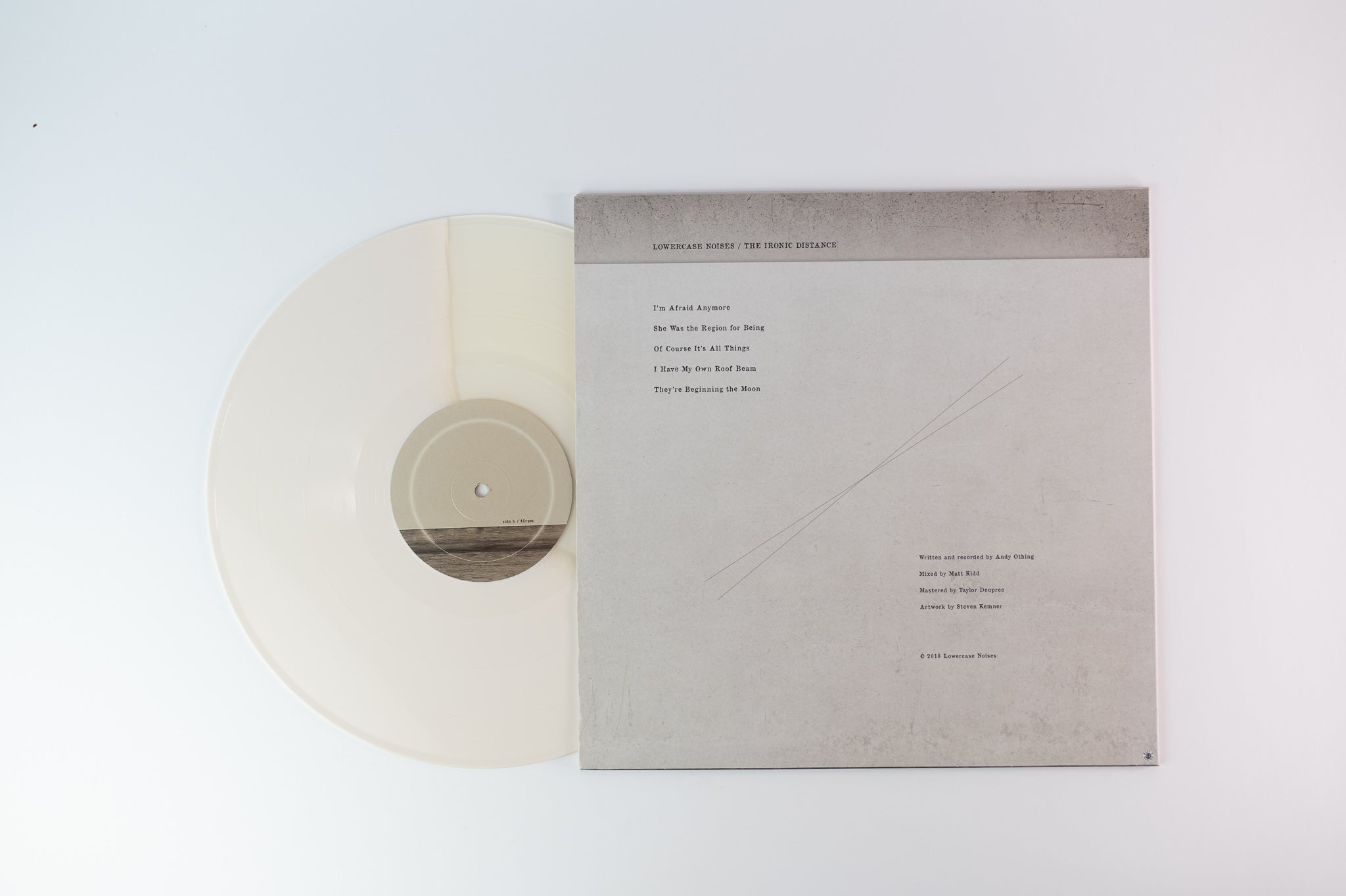 Lowercase Noises - The Ironic Distance Private Press Colored Vinyl