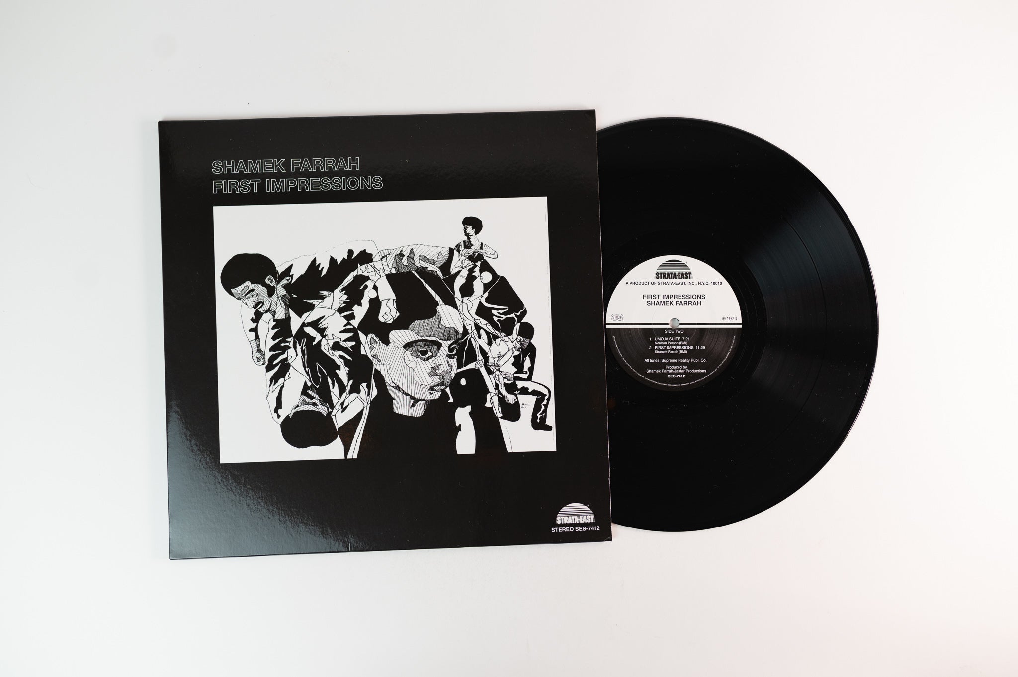 Shamek Farrah - First Impressions on Strata East Pure Pleasure 180 Gram Reissue