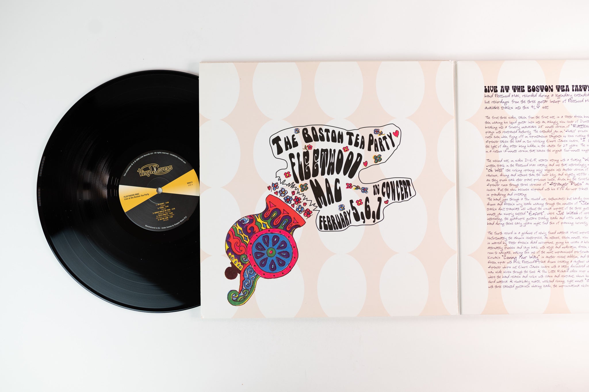 Fleetwood Mac - Live At The Boston Tea Party (Fleetwood Mac In Concert February 5, 6, 7 1970) on Vinyl Lovers