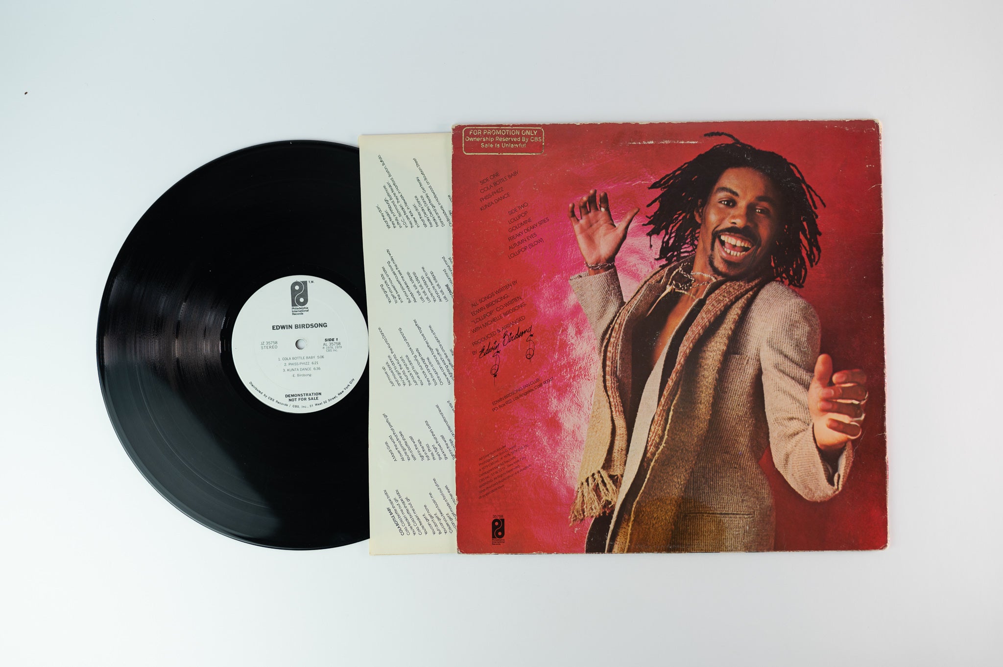 Edwin Birdsong - Edwin Birdsong on Philadelphia International Promo