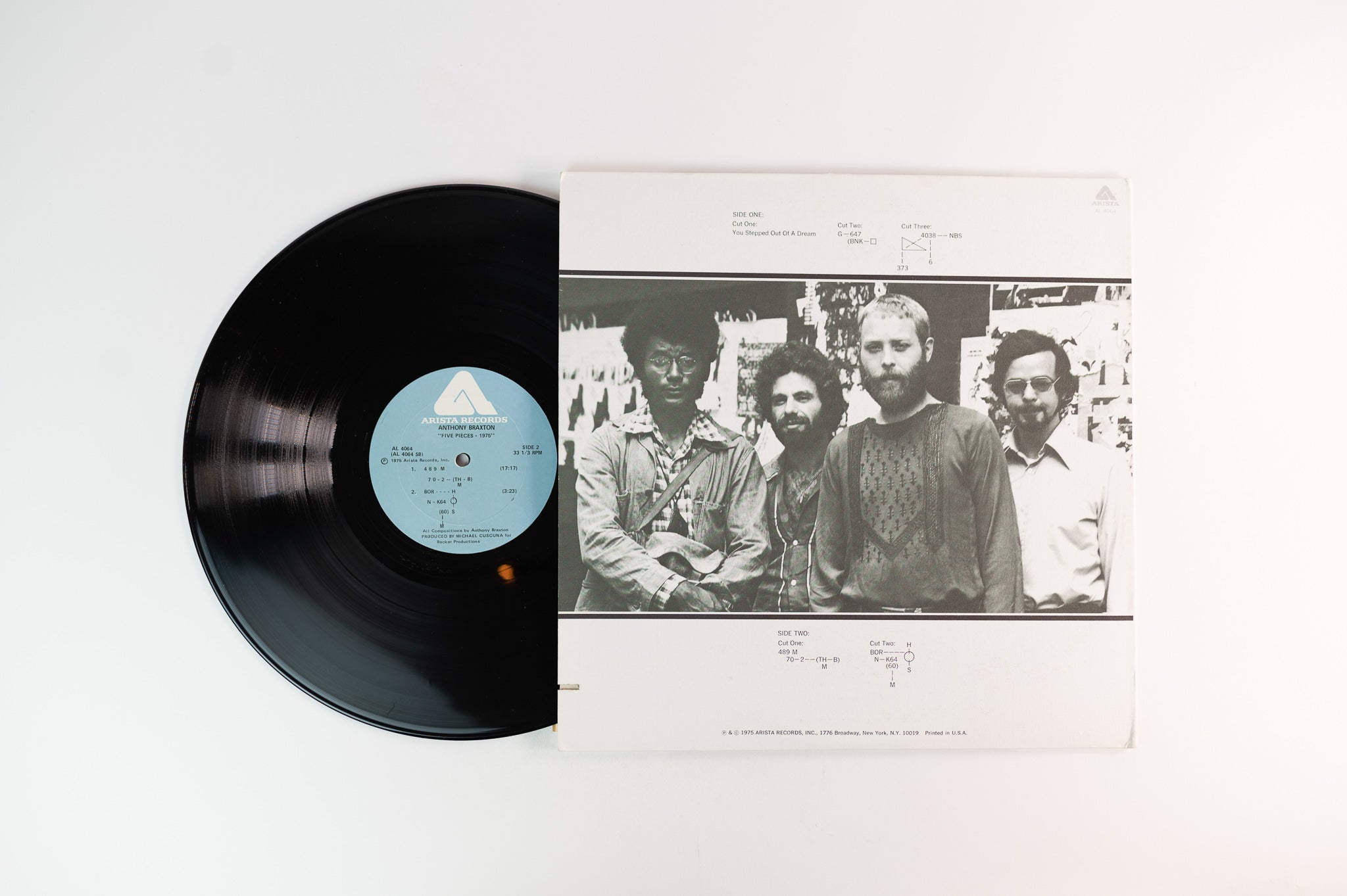 Anthony Braxton - Five Pieces 1975 on Arista