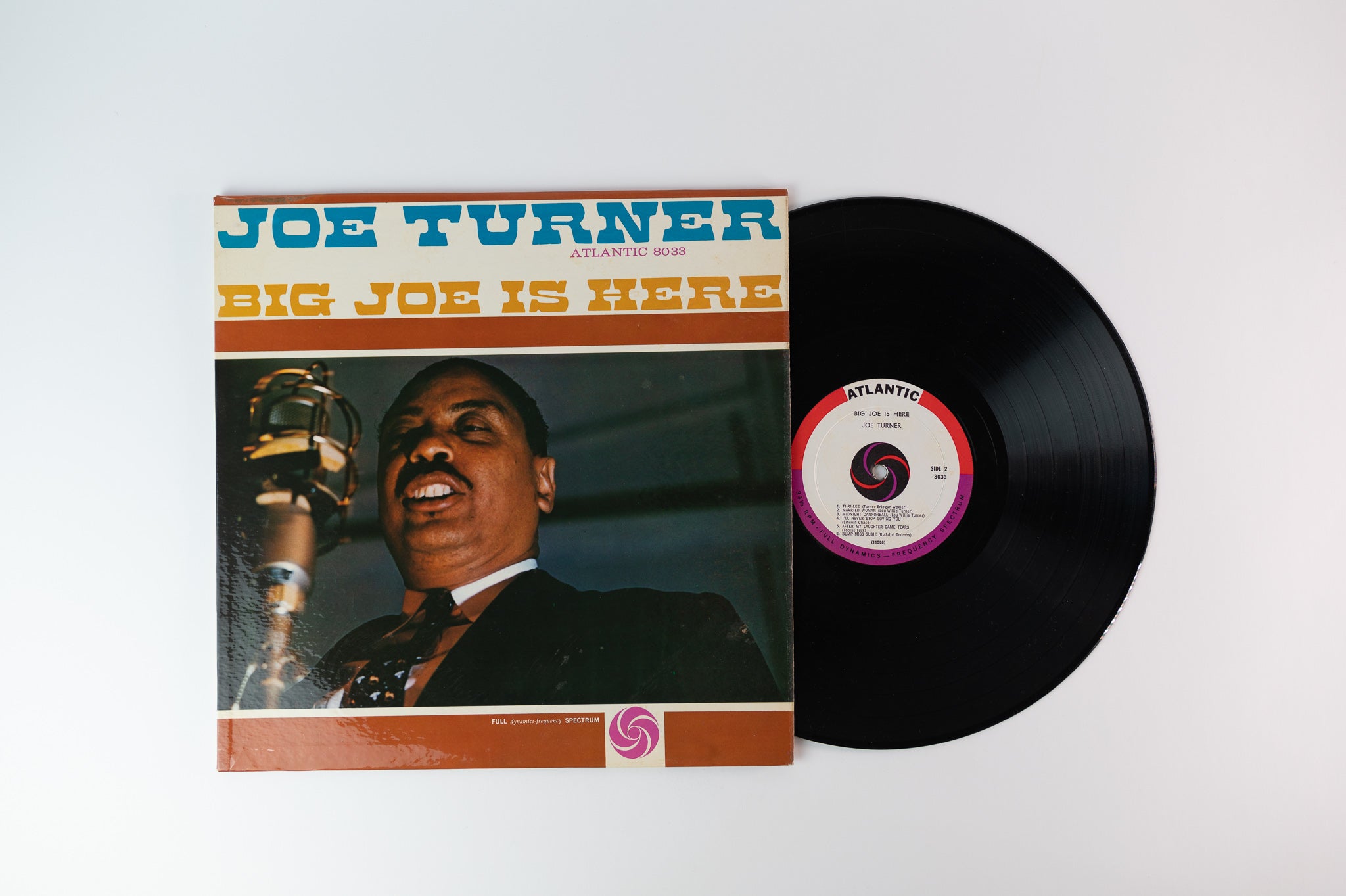 Big Joe Turner - Big Joe Is Here on Atlantic Mono