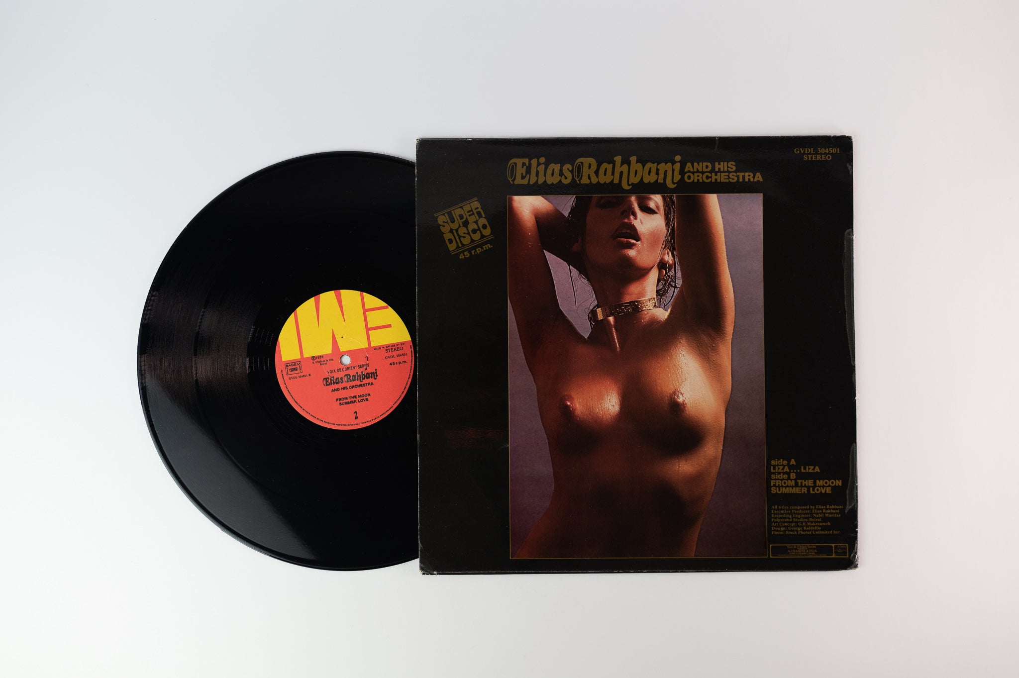 Elias Rahbani And His Orchestra - Liza... Liza on EMI Original Pressing