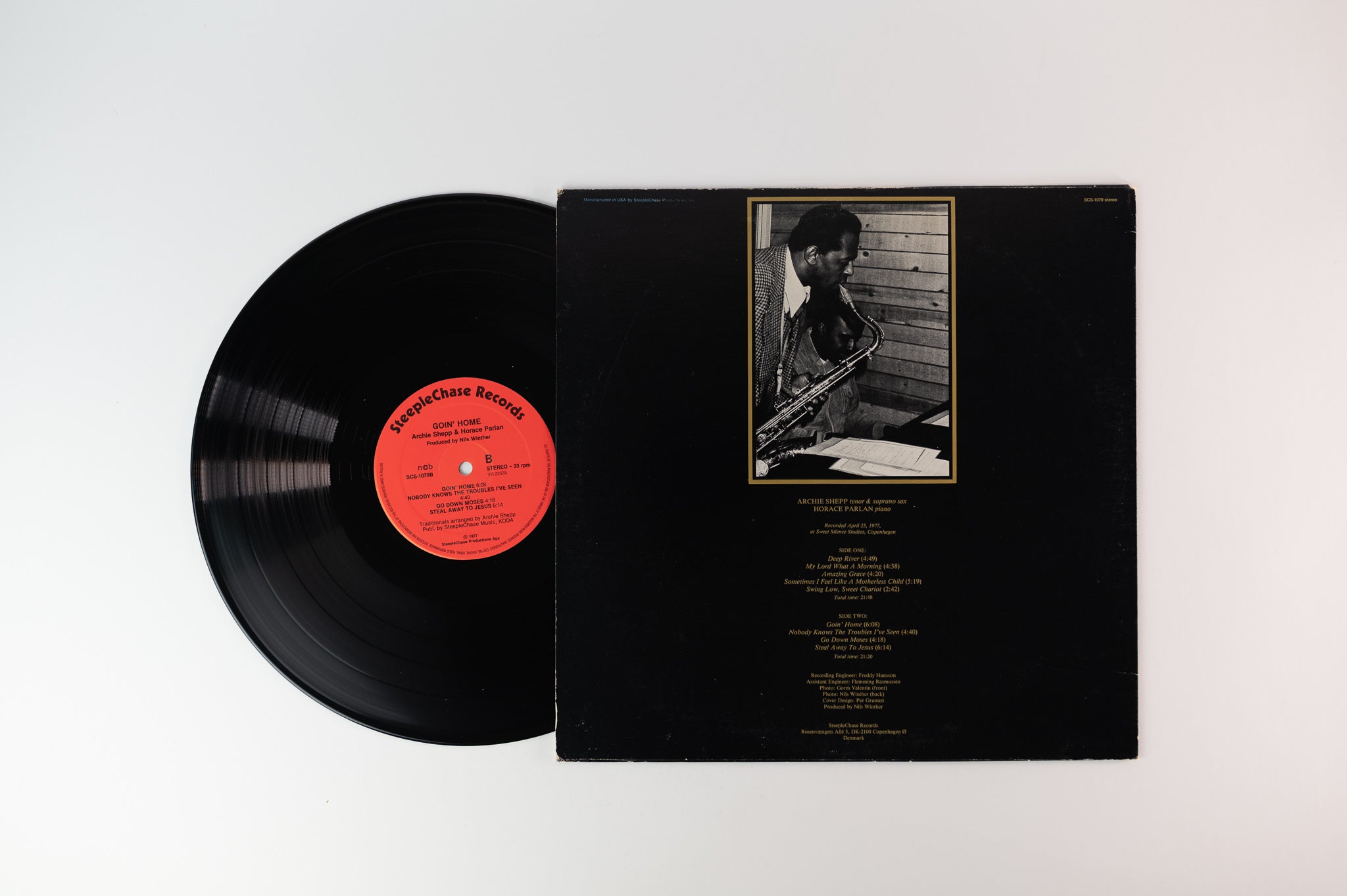 Archie Shepp - Goin' Home on SteepleChase Danish Pressing