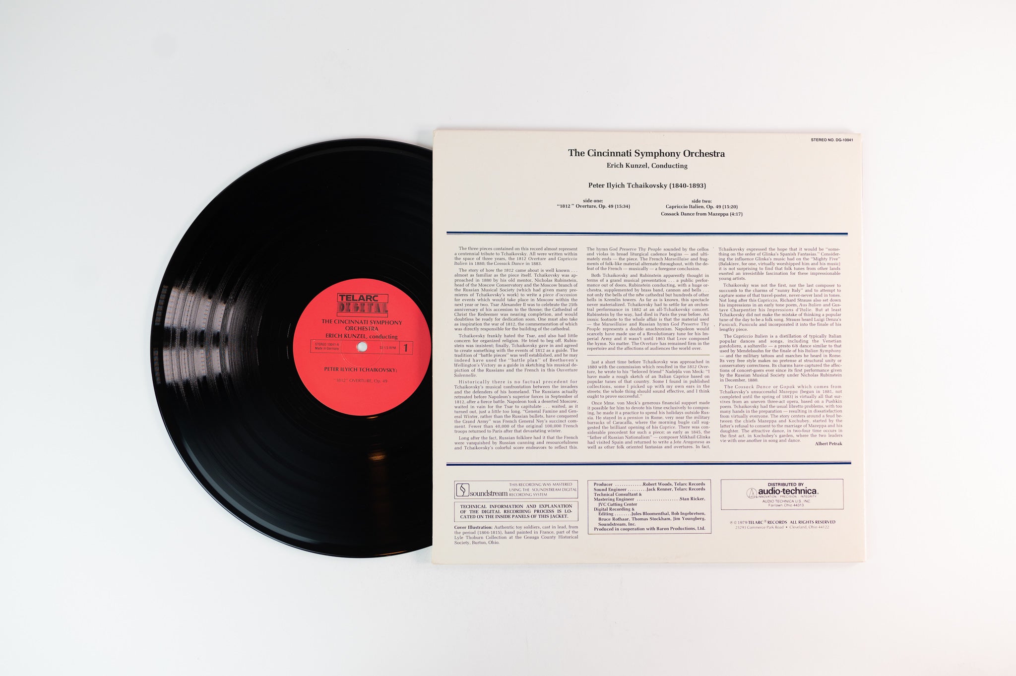 Erich Kunzel Cincinnati Symphony - Tchaikovsky 1812 Overture on Telarc Digital