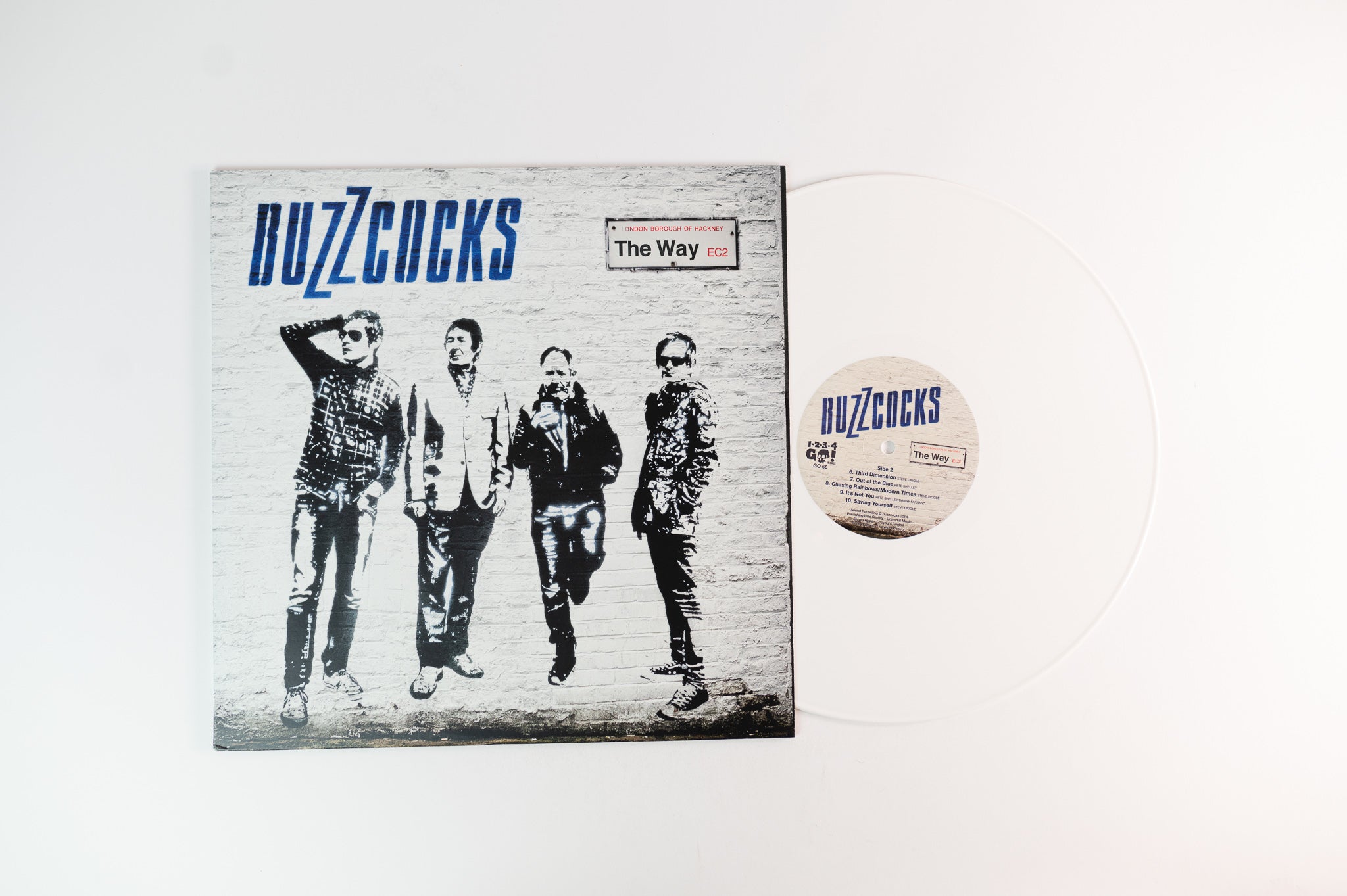 Buzzcocks - The Way on 1234 Go White Vinyl