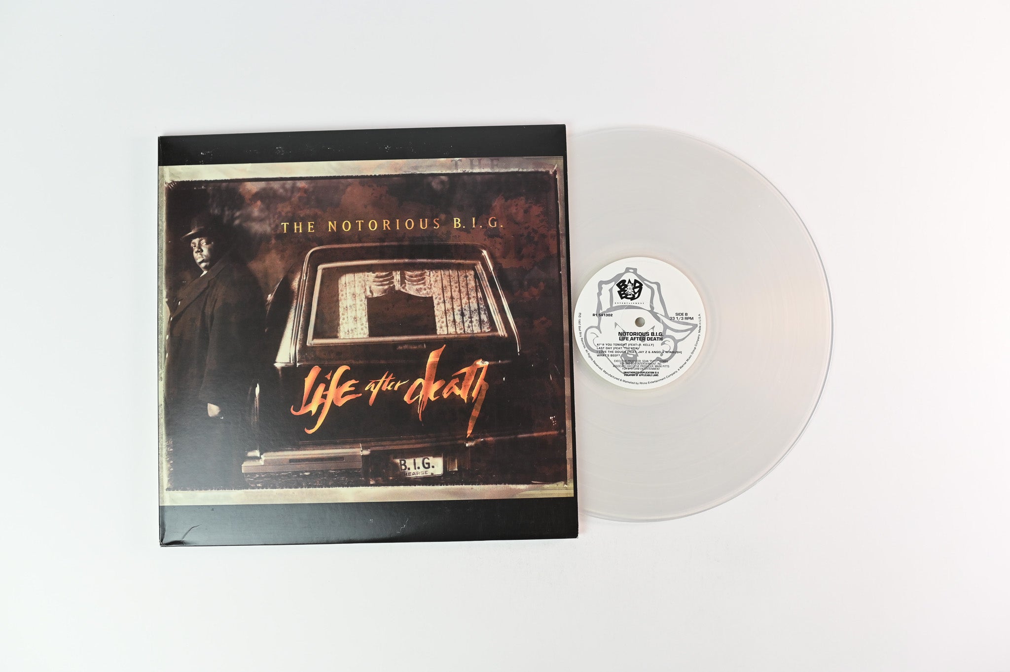 Notorious B.I.G. - Life After Death on Bad Boy Limited Numbered Clear