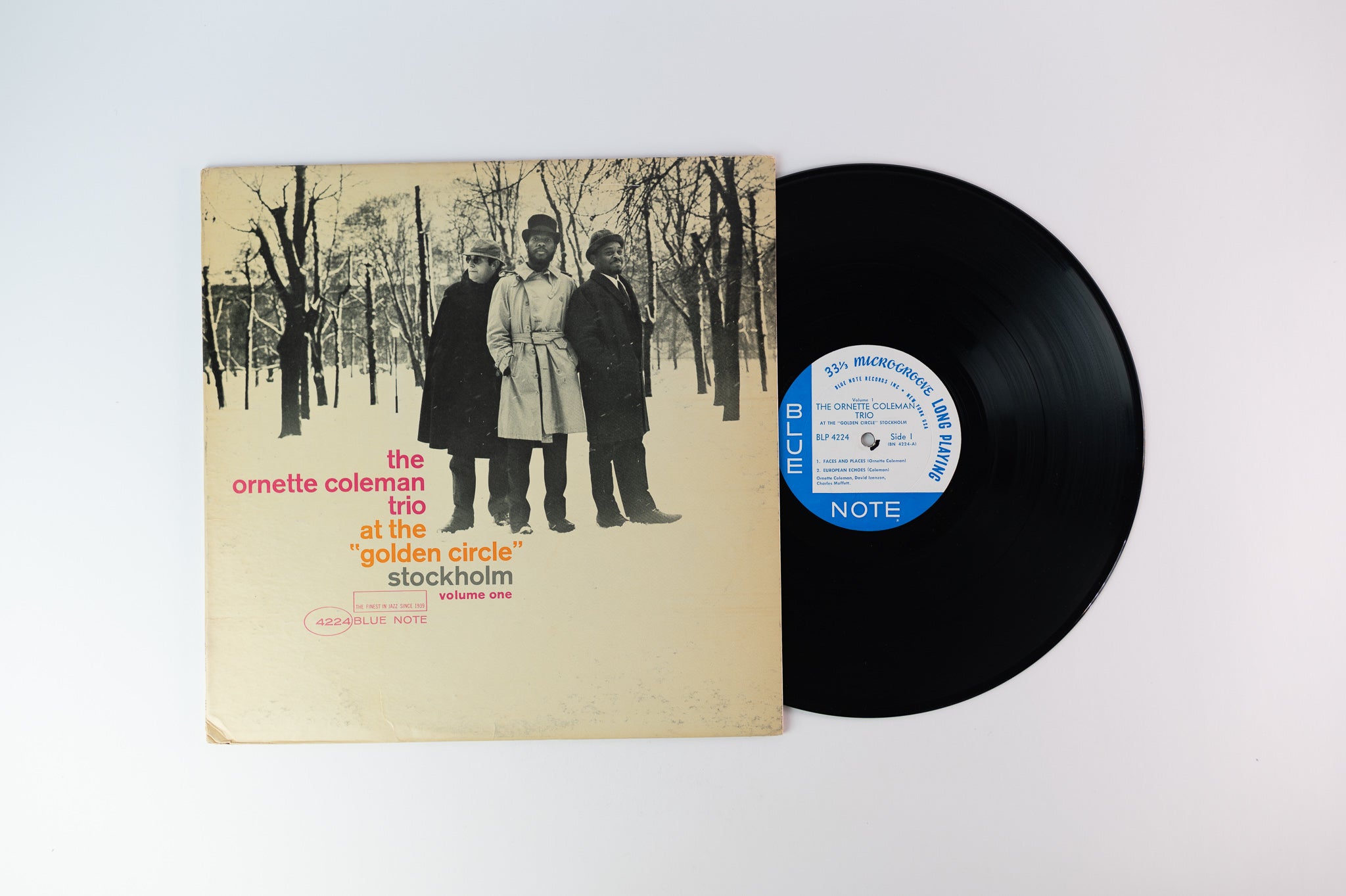 The Ornette Coleman Trio - At The "Golden Circle" Stockholm - Volume One on Blue Note 4224 NY Mono