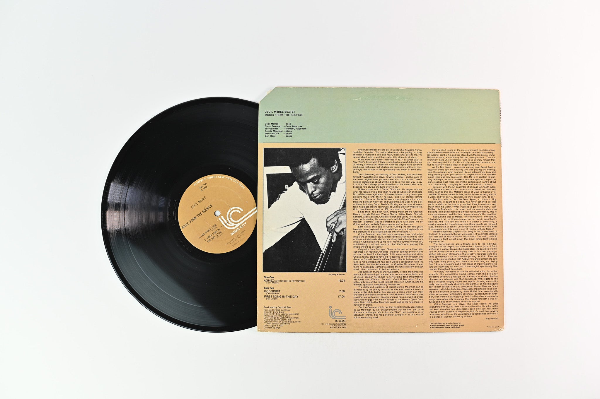 Cecil McBee Sextet - Music From The Source on Inner City