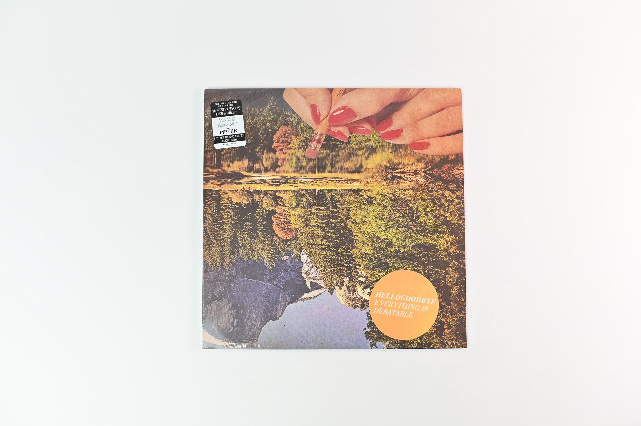 Hellogoodbye - Everything Is Debatable on Old Friends Ltd Bone Colored Vinyl Sealed