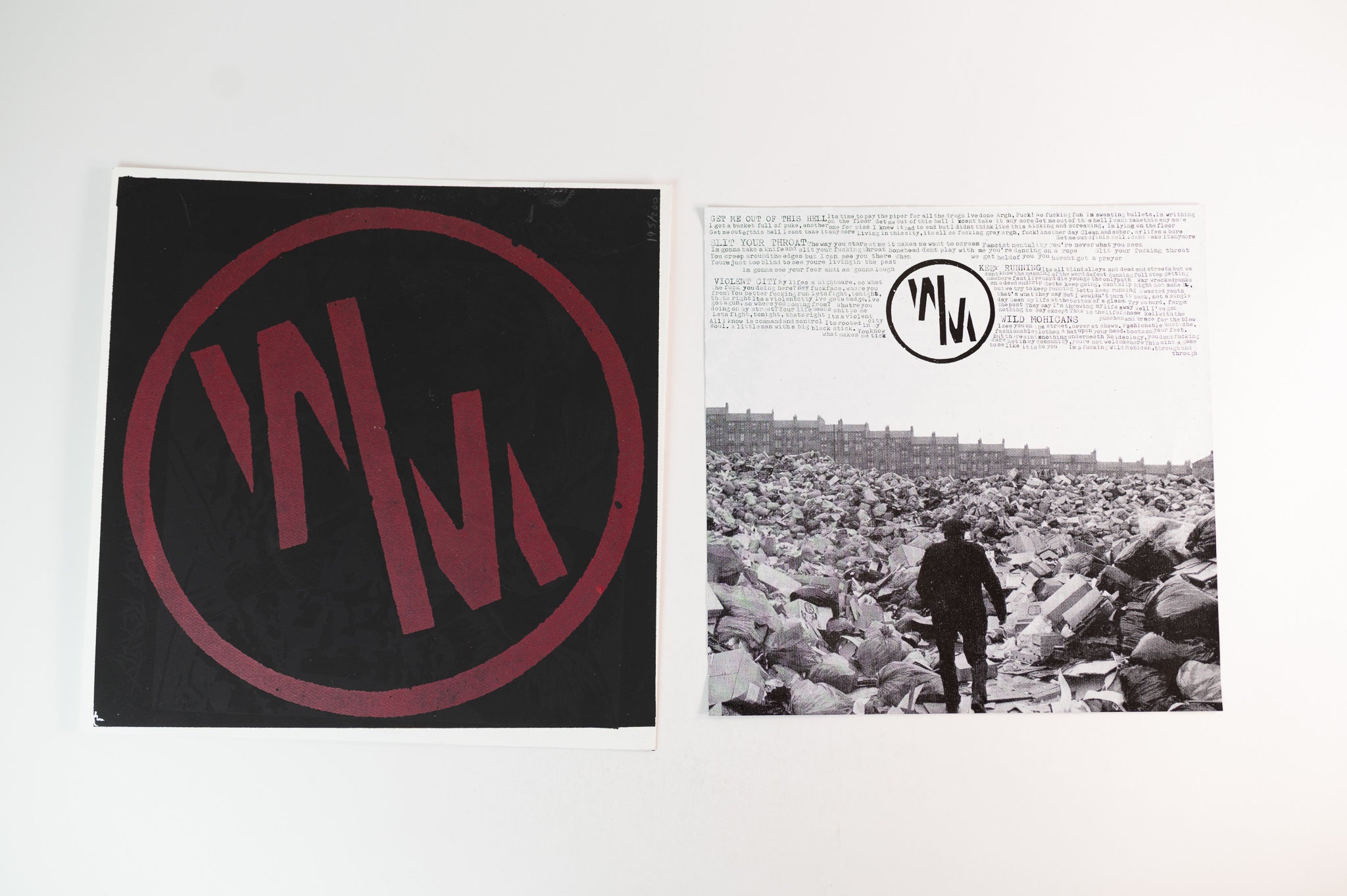 Wild Mohicans - Get Me Out Of This Hell on Black Water Ltd White Vinyl