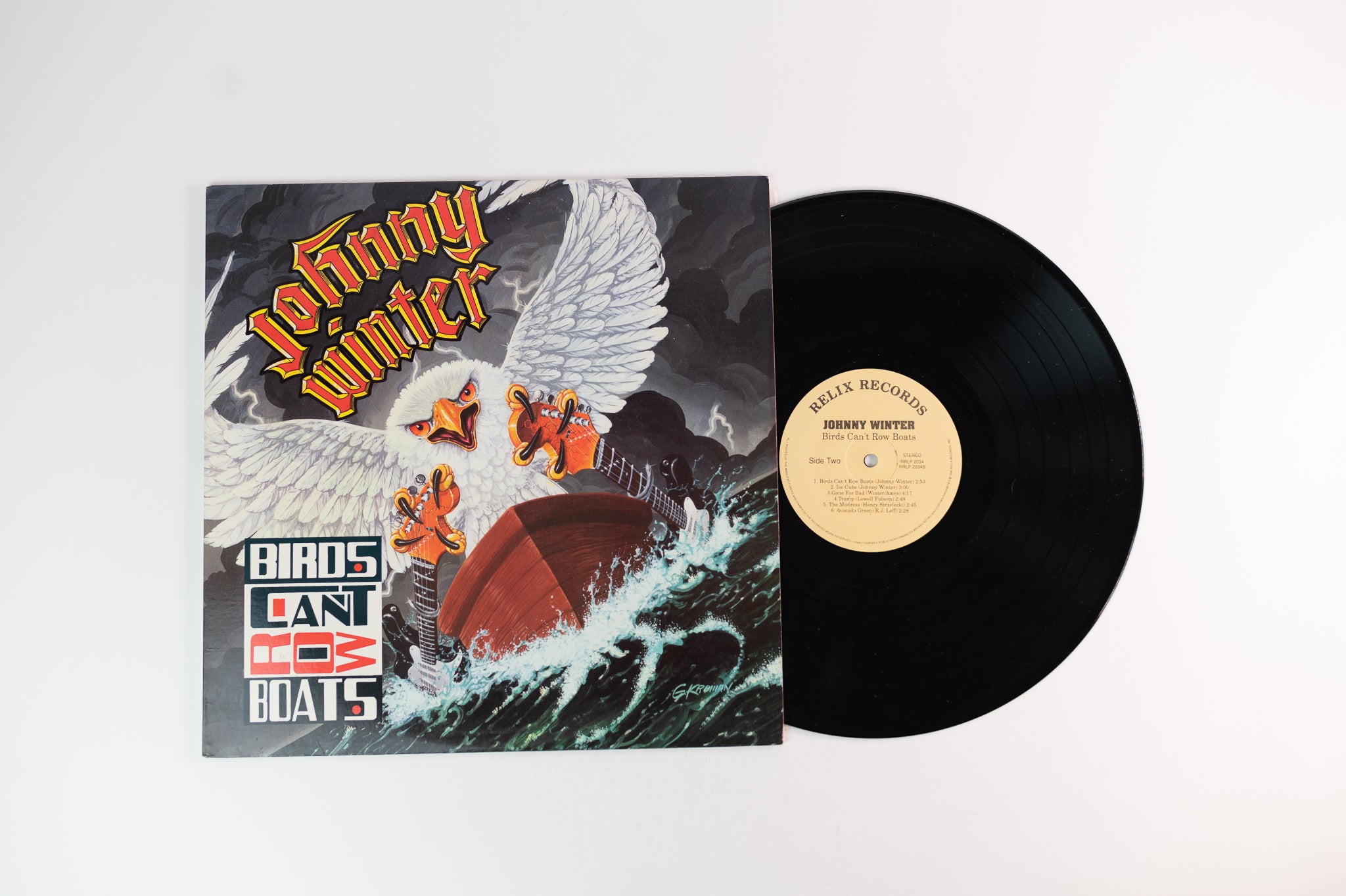 Johnny Winter - Birds Can't Row Boats on Relix