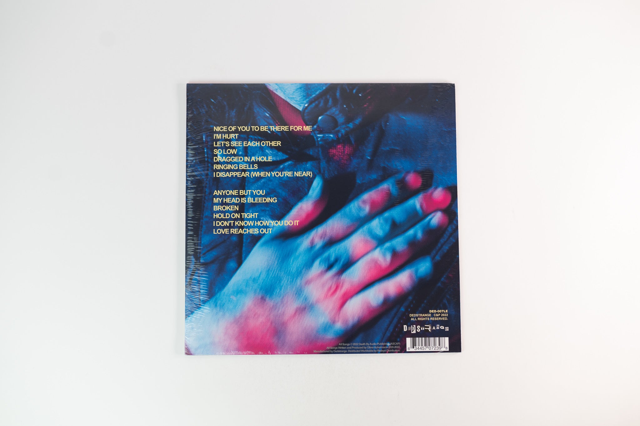 A Place To Bury Strangers - See Through You on DedStrange Ltd Yellow & Black Marble Sealed