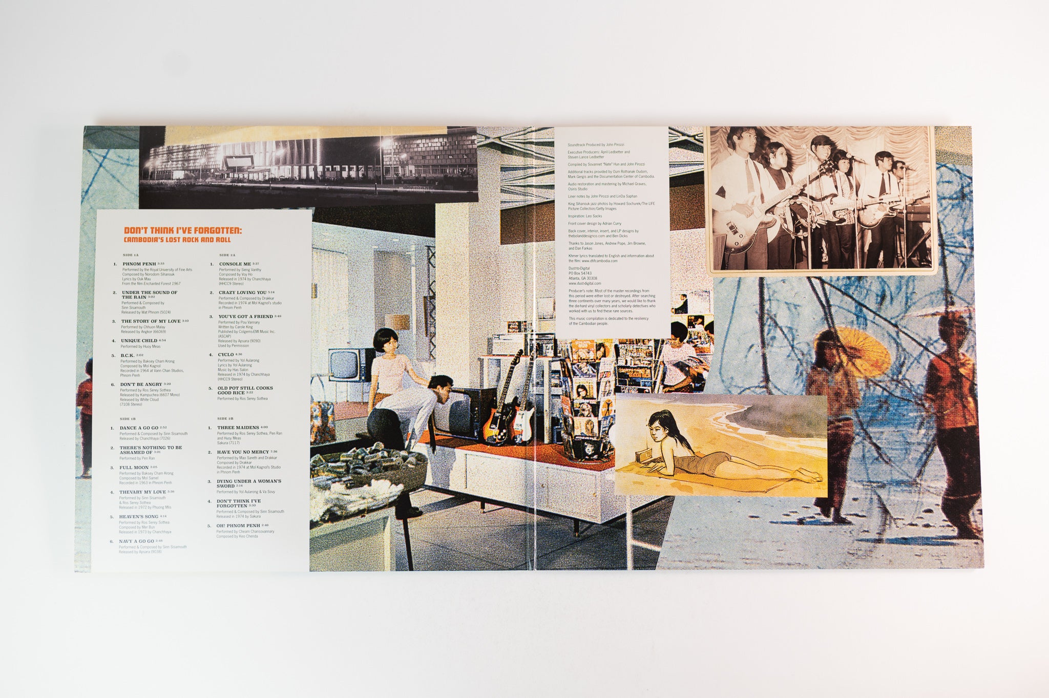 Various - Don’t Think I’ve Forgotten: Cambodia’s Lost Rock And Roll on Dust to Digital