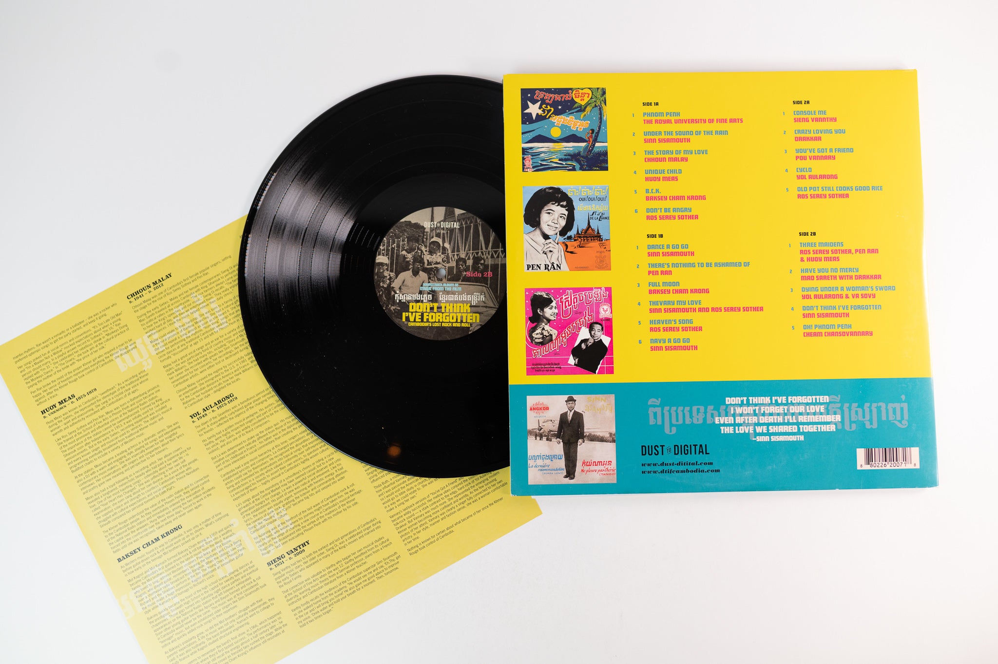 Various - Don’t Think I’ve Forgotten: Cambodia’s Lost Rock And Roll on Dust to Digital