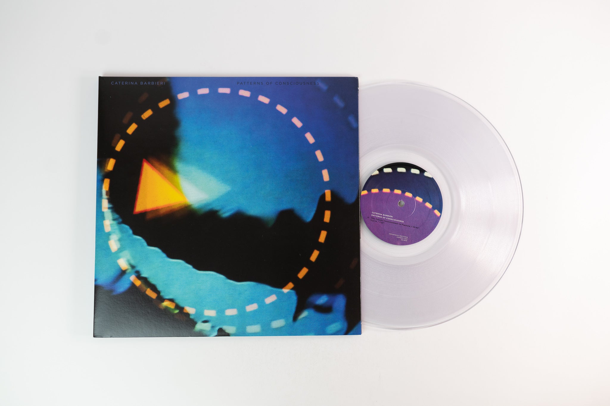 Caterina Barbieri - Patterns Of Consciousness on Important Ltd Clear Vinyl Reissue