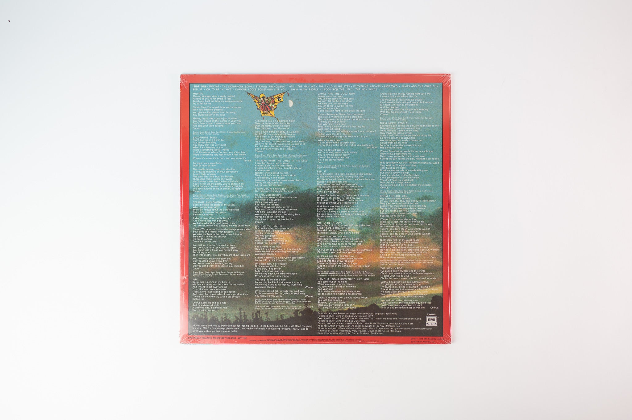 Kate Bush - The Kick Inside on EMI America - Sealed